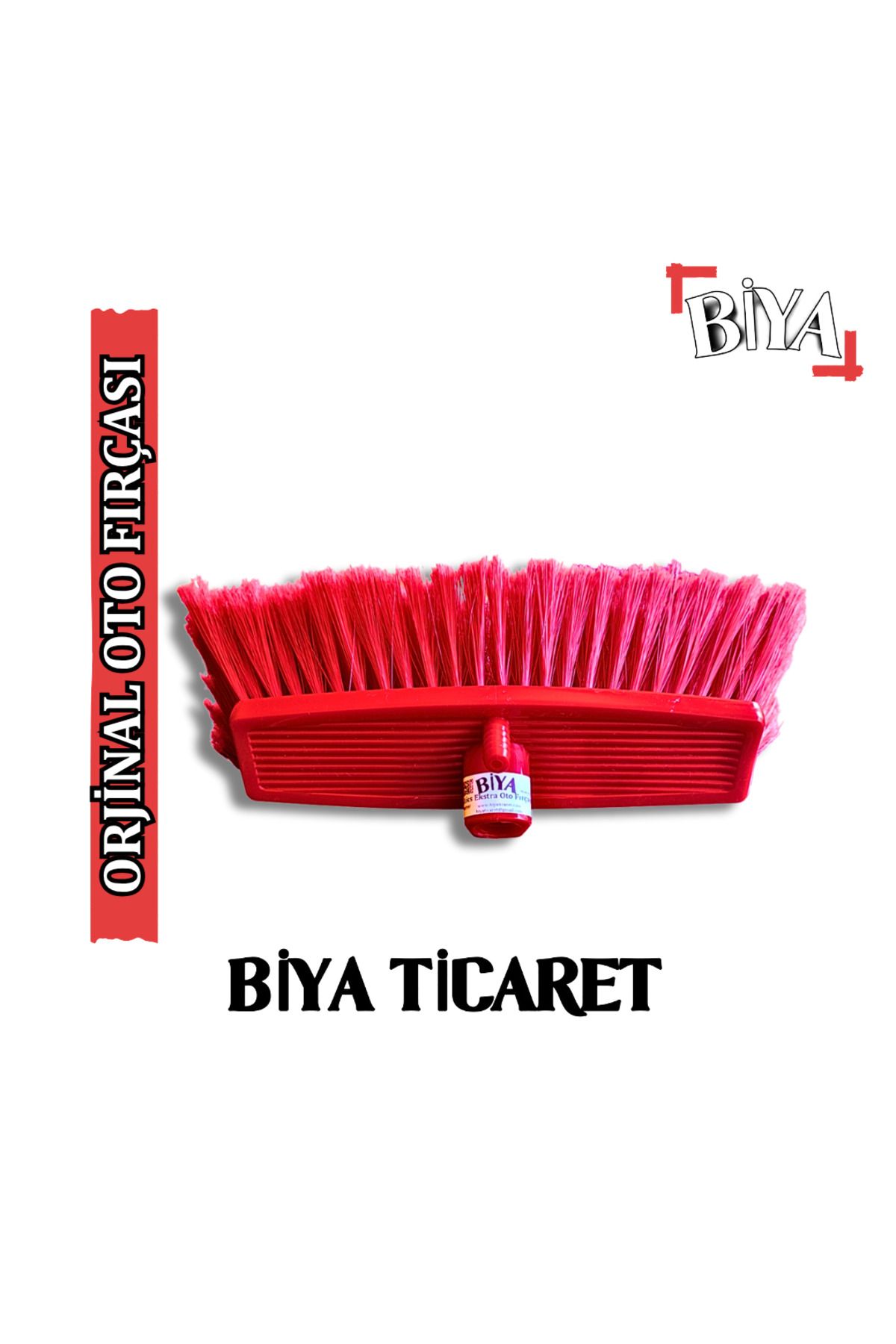 BİYA Lüks Ekstra Oto Yıkama Fırçası ( ) Kırmızı