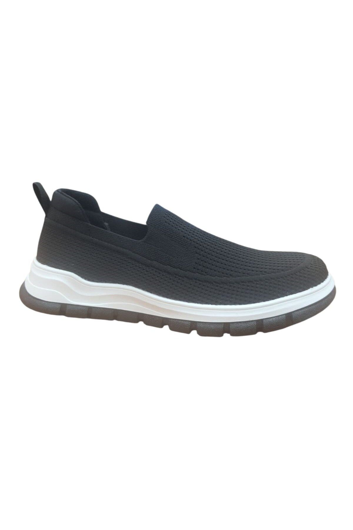 GAMELU POINT SİYAH-BEYAZ BATTAL SNEAKER GÜNLÜK SPOR AYAKKABI