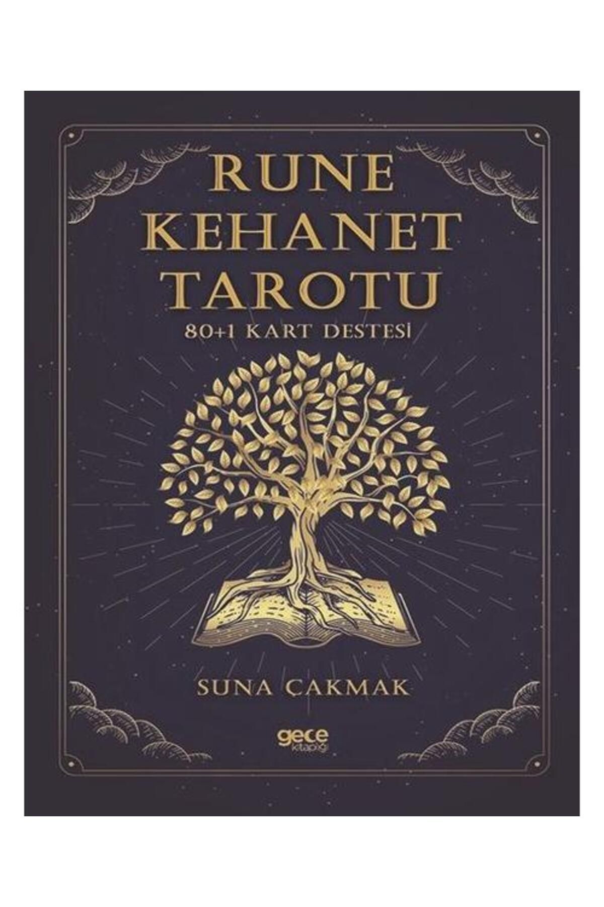 Gece Kitaplığı Rune Kehanet Tarotu 80+1 Kart Destesi