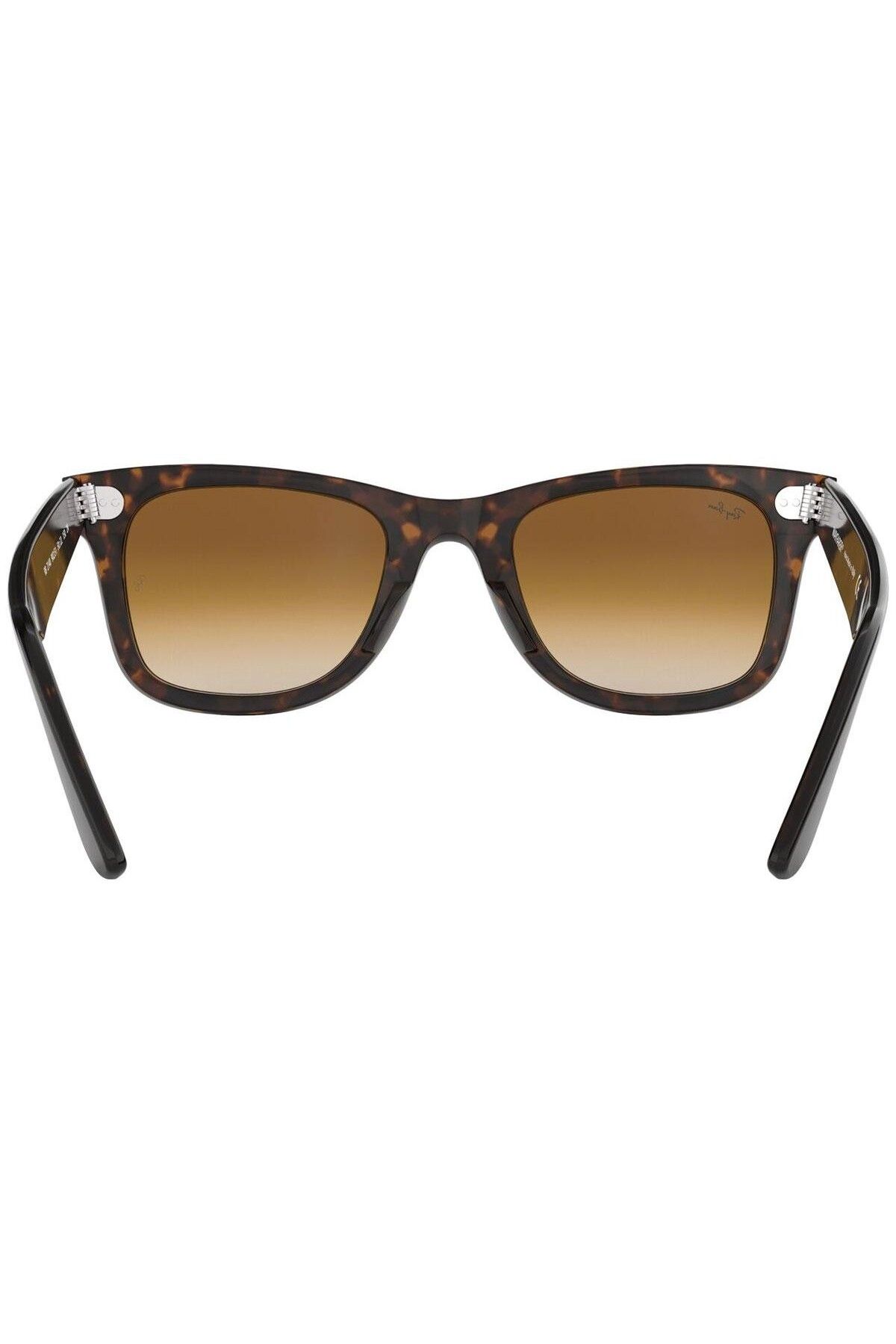 Ray-Ban-Ray-Ban Original Wayfarer RB2140 902/51 – Ochelari de soare, Havana, Lentile Maro Gradient 3