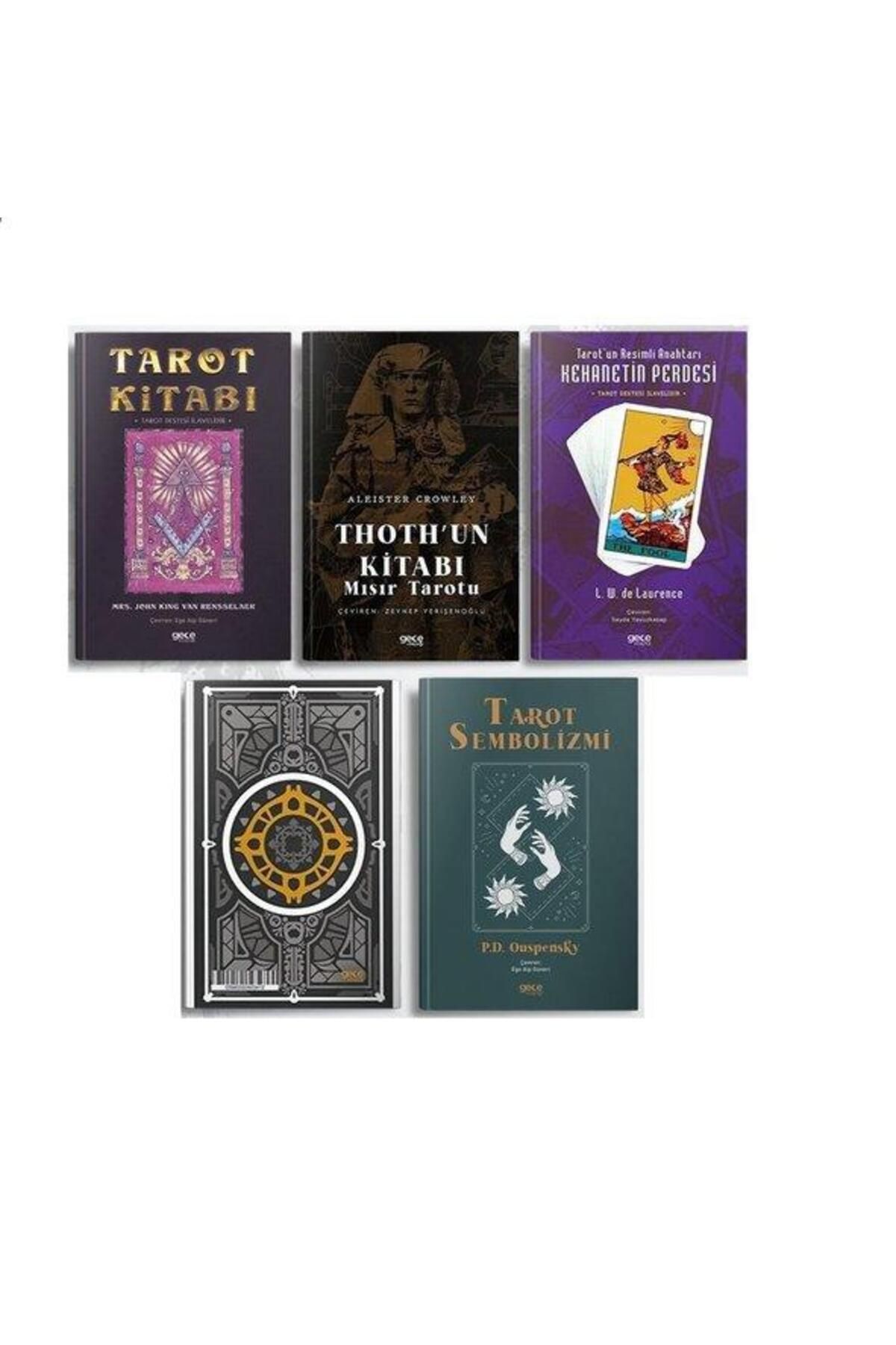 Gece Kitaplığı Tarot Seti 5 Kitap Takım