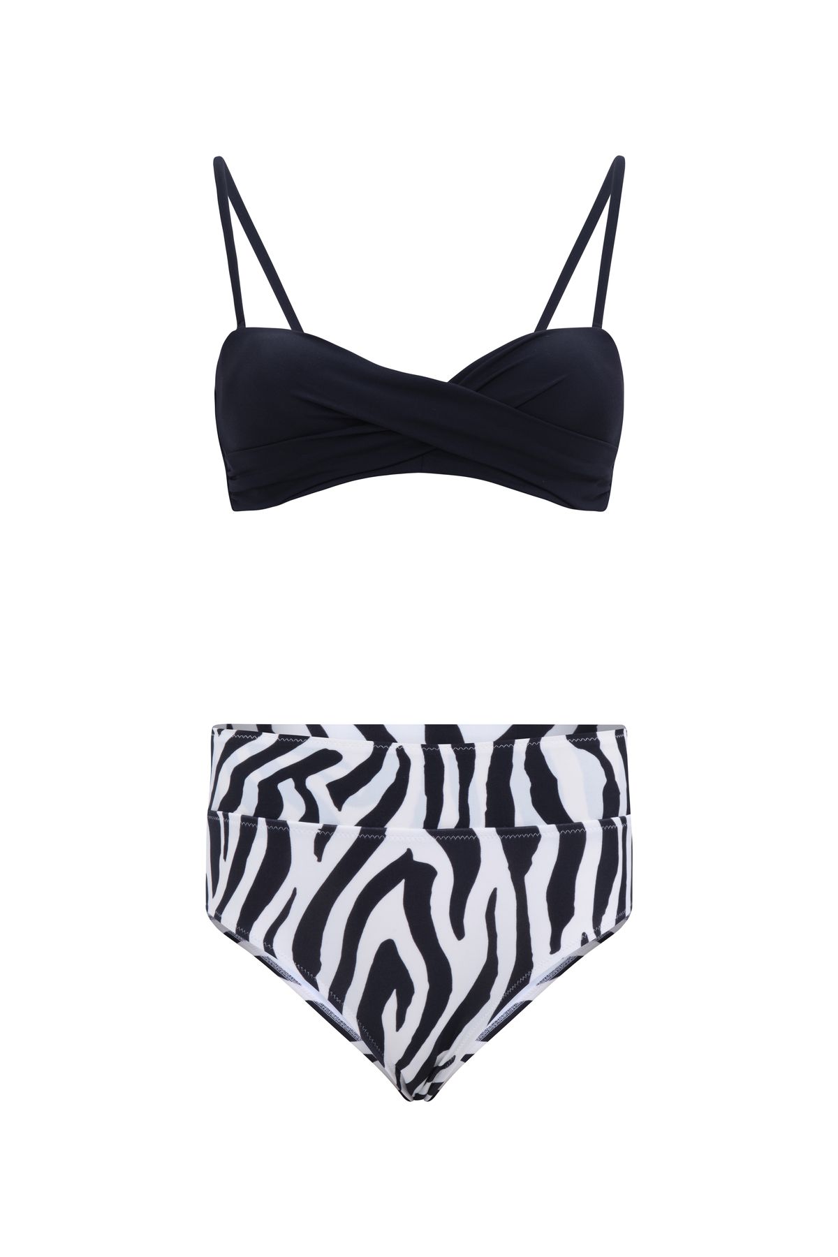 eva clothing Kadın Multi Color Bikini Takımı