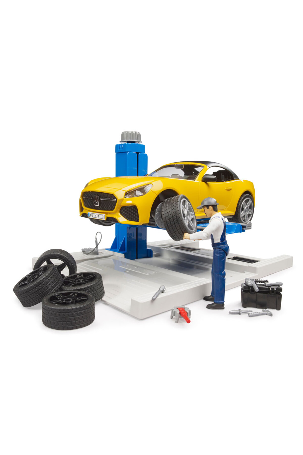 Genel Markalar Set de joaca Bruder - Service Auto fotoğrafı 3 (önizleme)