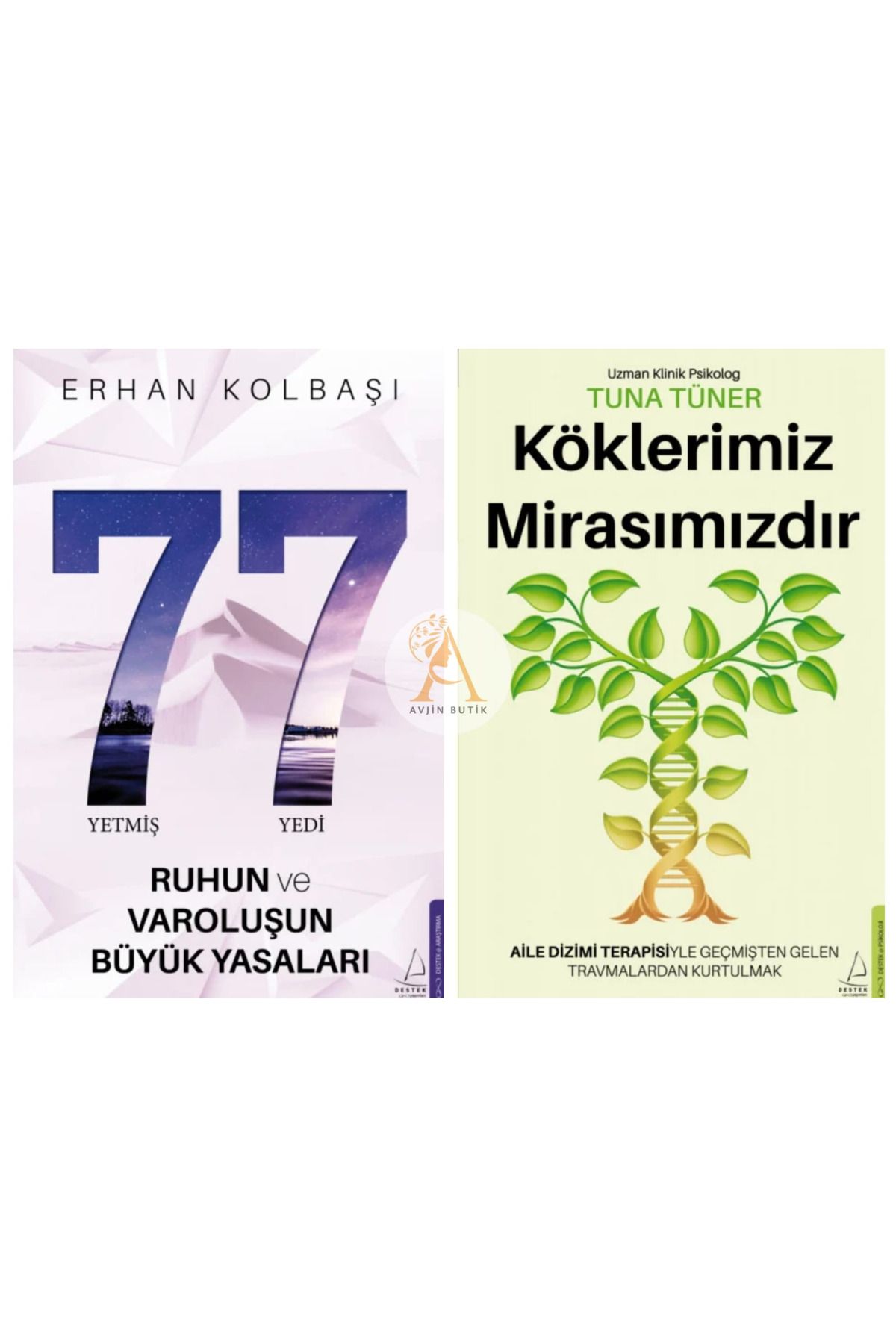 Destek Yayınları 77 -Ruhun ve Varoluşun Büyük Yasaları/Köklerimiz Mirasımızdır/2 Kitap Set