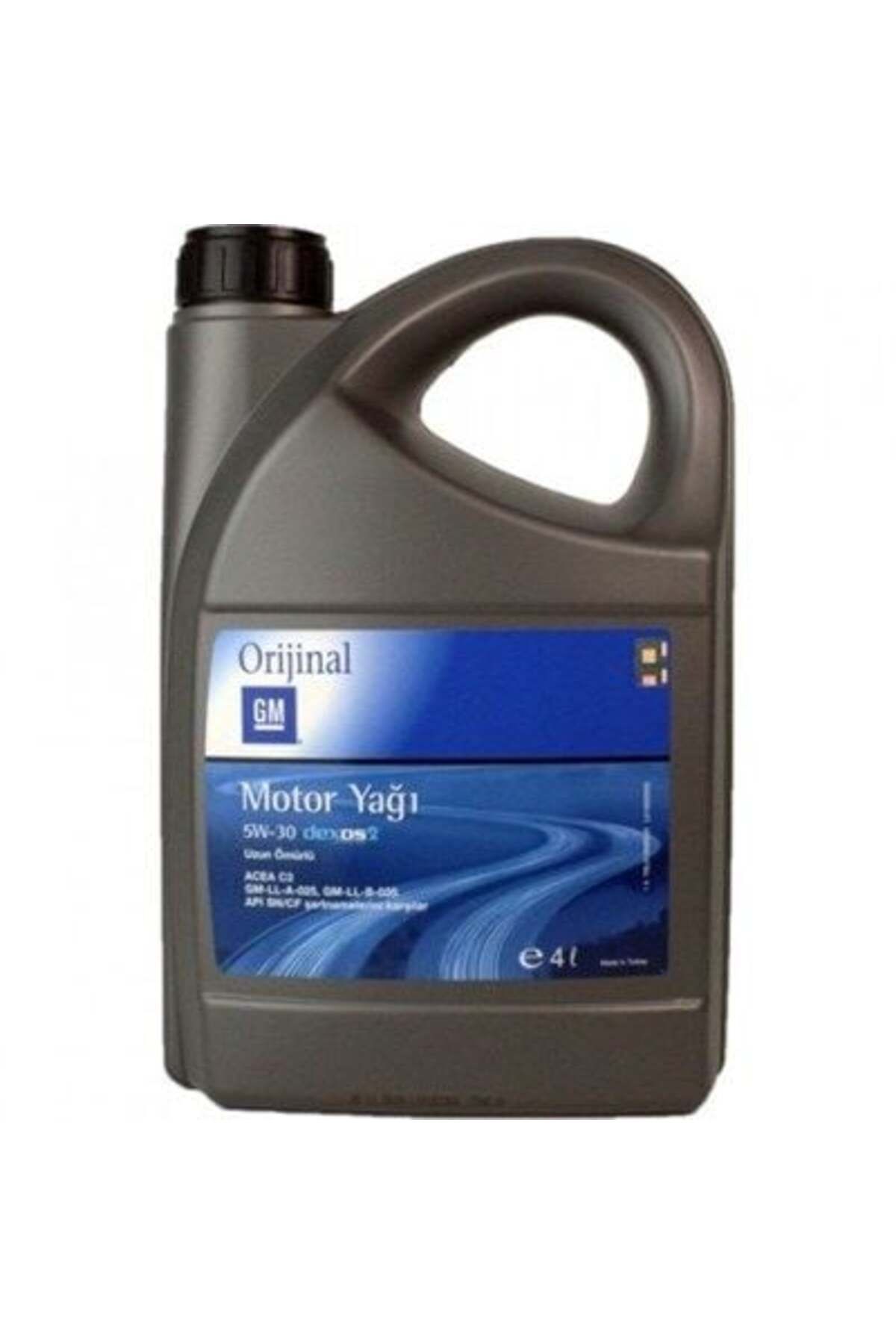 Orjinal GM SAE 5W30 Dexos 2 4 LT Tam Sentetik Motor Yağı