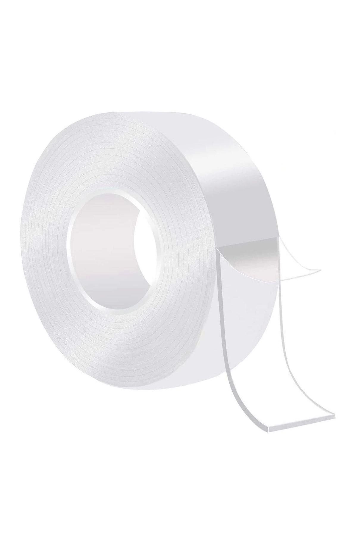 feifei Ultra Güçlü Çift Taraflı 2 Mt X 3 Cm Çift Taraflı Nano Bant