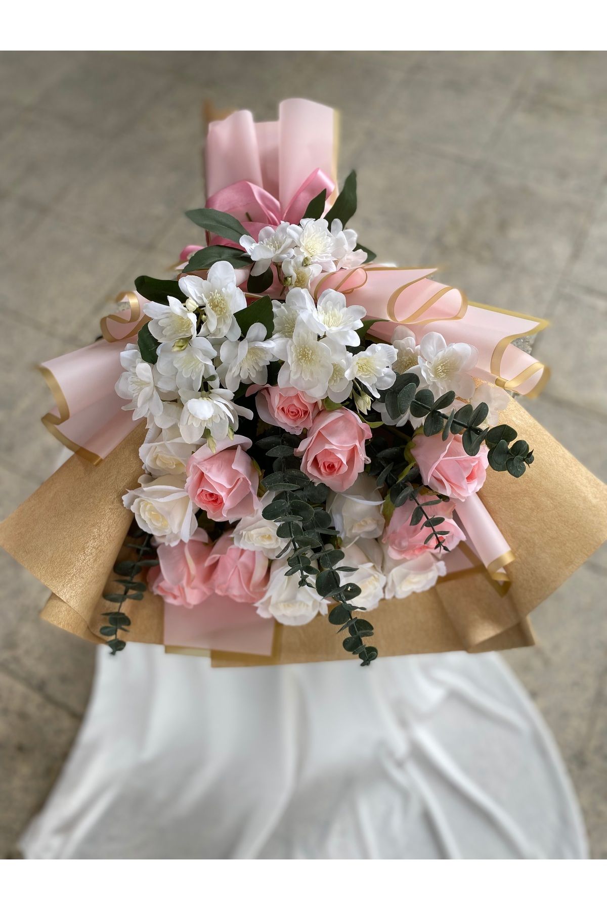 Z&B FLOWERS Solmayan Gül İsteme Çiçeği Söz Çiçeği Sevgiliye Hediye Yapay çiçek