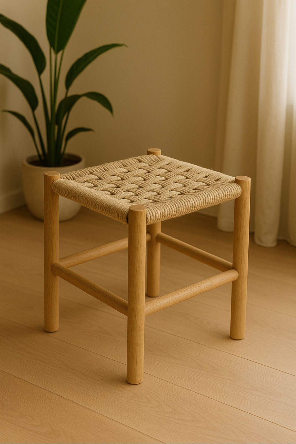 Home HASIR ÖRGÜLÜ TABURE AHŞAP HAM CİLASIZ