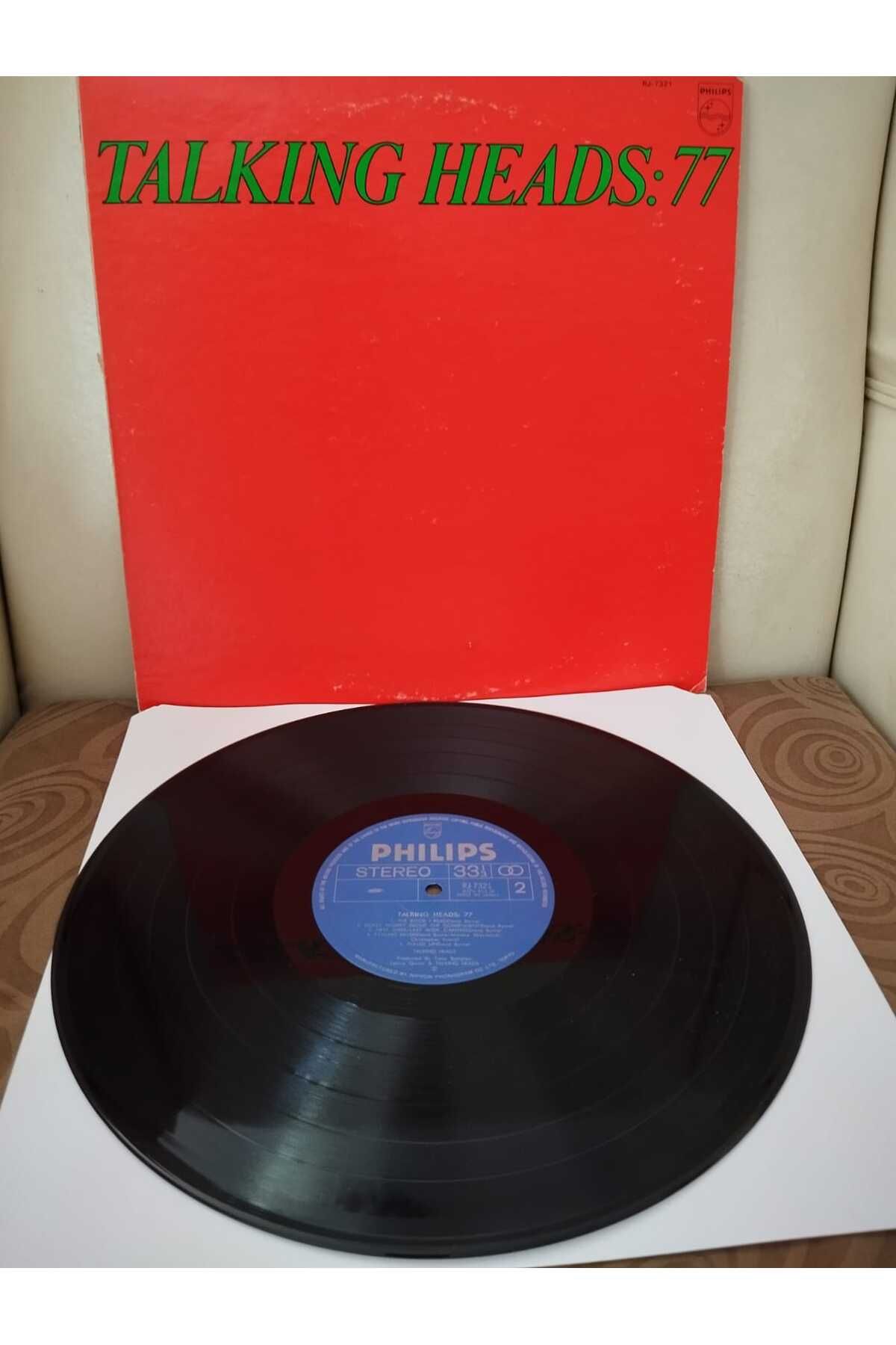 Plakperest Talking Heads – Talking Heads: 77 - 1977 Japonya Basım - LP Plak Albüm - Obisiz-2.EL