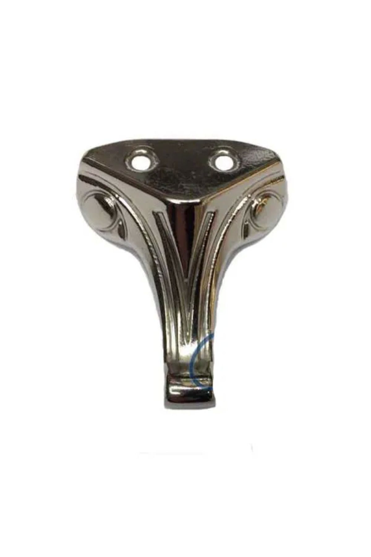 Vemora Moda Ahşap Sandık Ayağı, Kutu Ayak 3,5 Cm - Nikel, 50 Adet