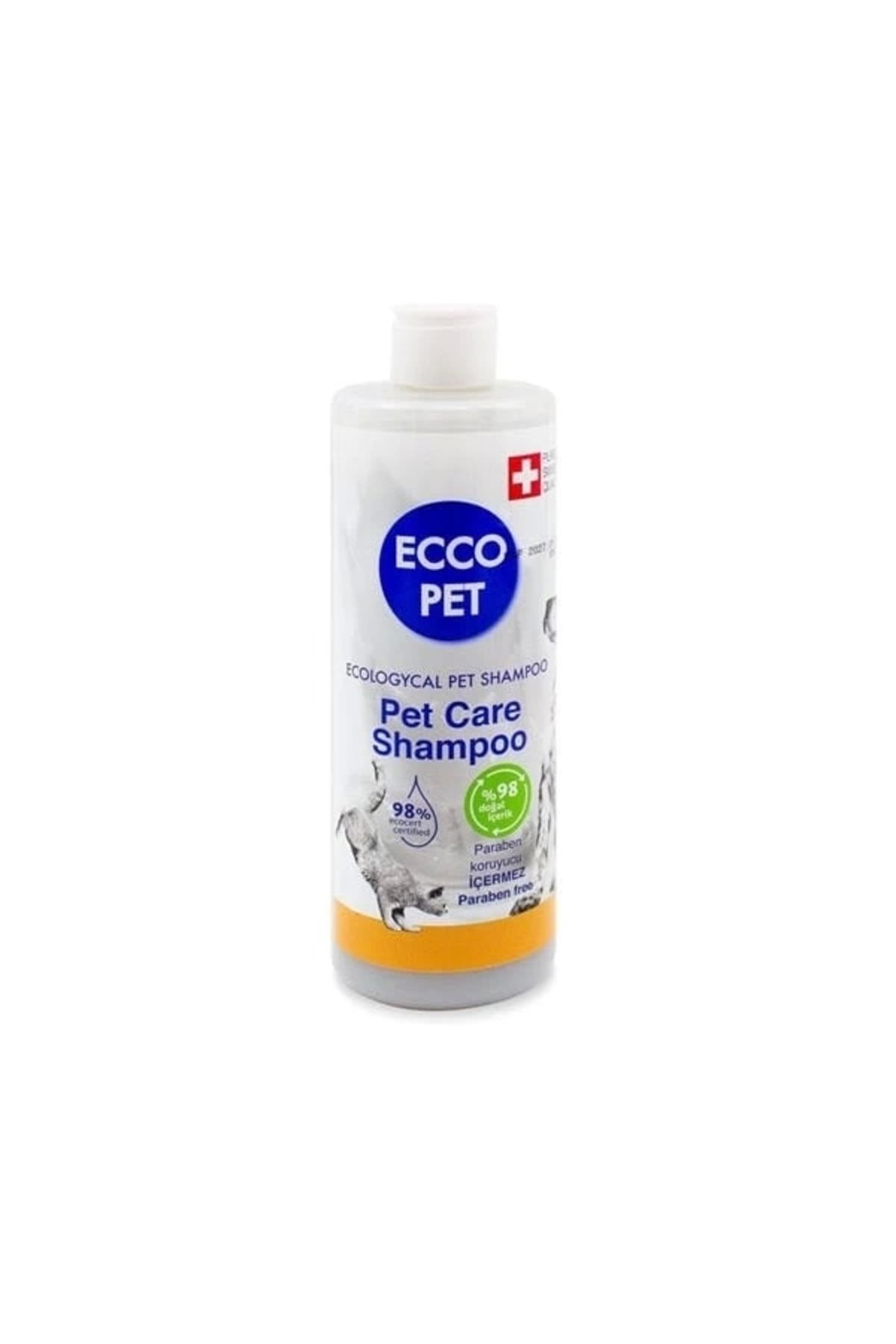 ShopNova Purele Ecco Pet Care Kremli Kedi ve Köpek Şampuanı 400 Ml