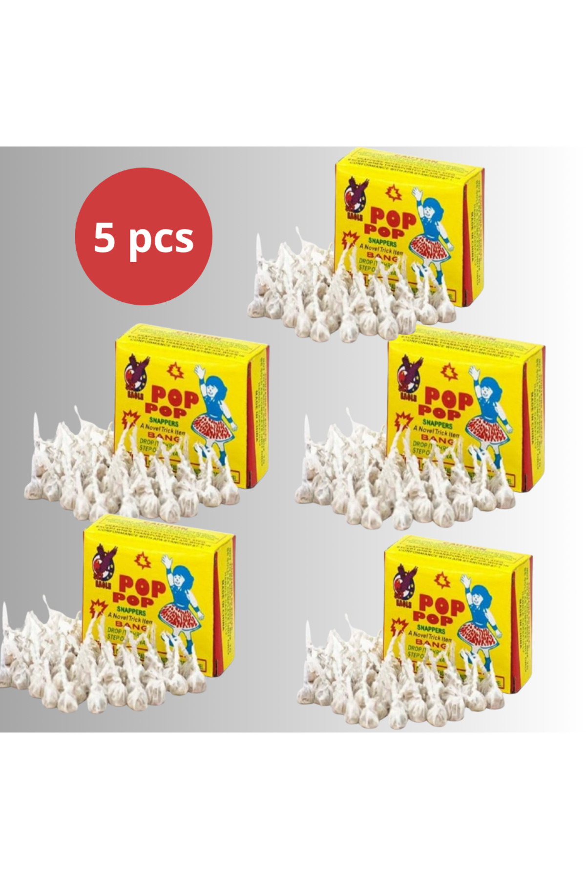 طراطيع الثوم للاطفال 5 بوكس بداخلها250حبة