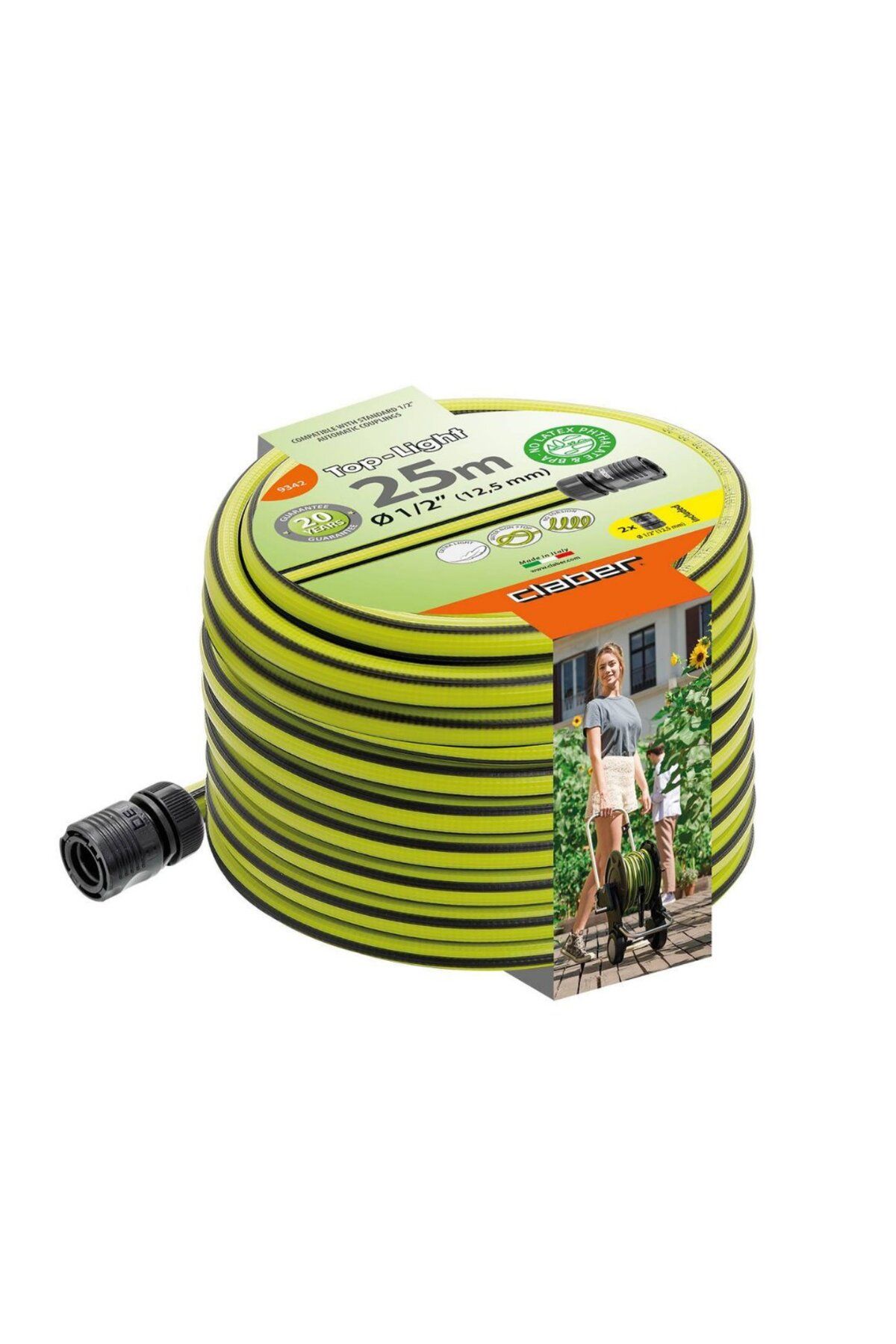 CLABER 9342 Hortum Toplight, 25 Mt, ½ İnç