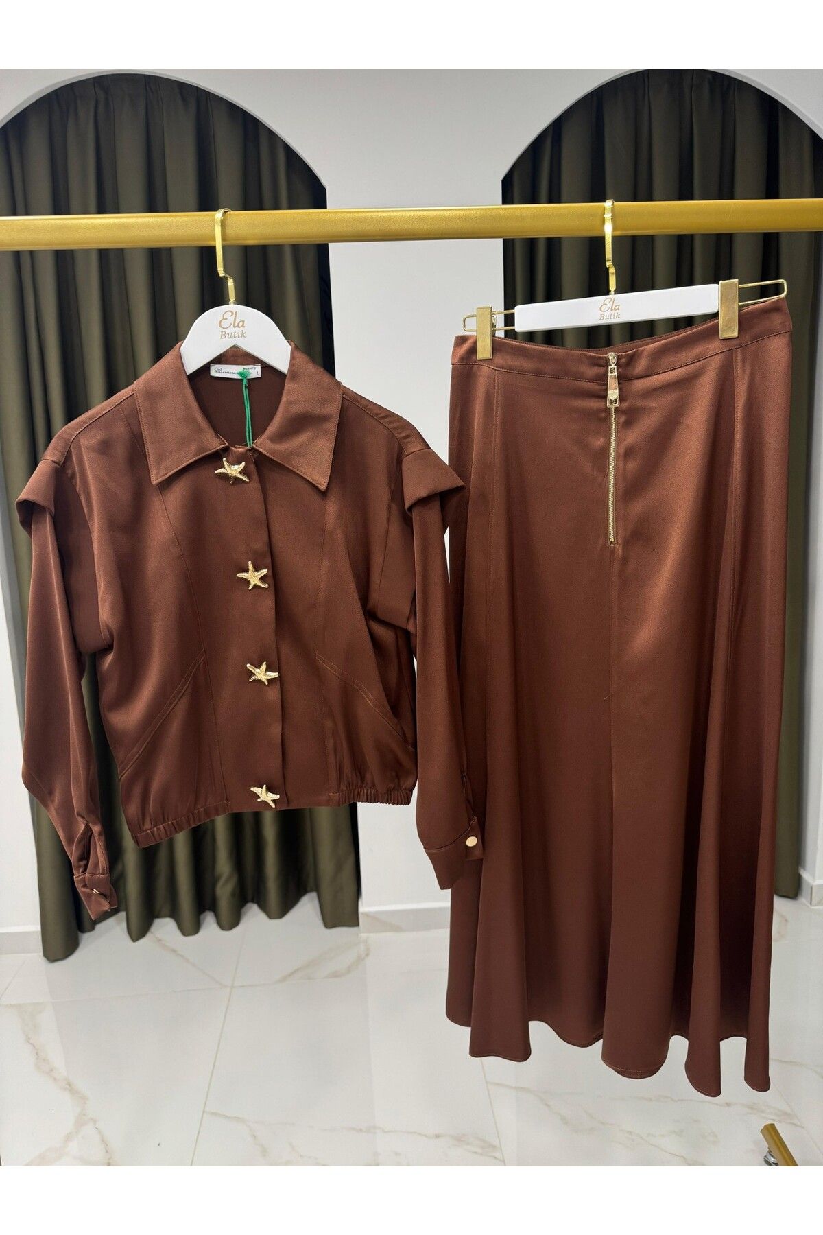 Missemramiss 4821 Jacket Skırt Takım