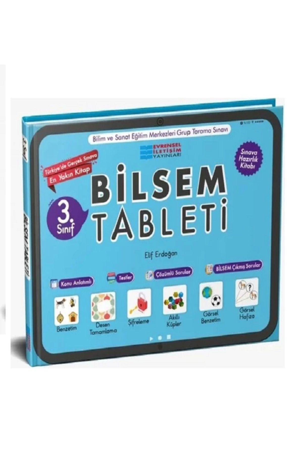 Efsane Yayınları 3.Sınıf Evrensel BİLSEM TABLETİ / Türkiye'de Gerçek Sınava En Yakın Kitap / Sınava Hazırlık