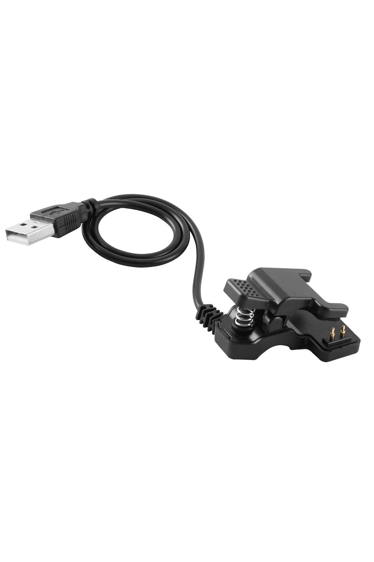 Forzacase 2 Pin 3.0 mm Konnektör Akıllı Saatler ile uyumlu Mandallı USB Şarj Kablosu - FC1057