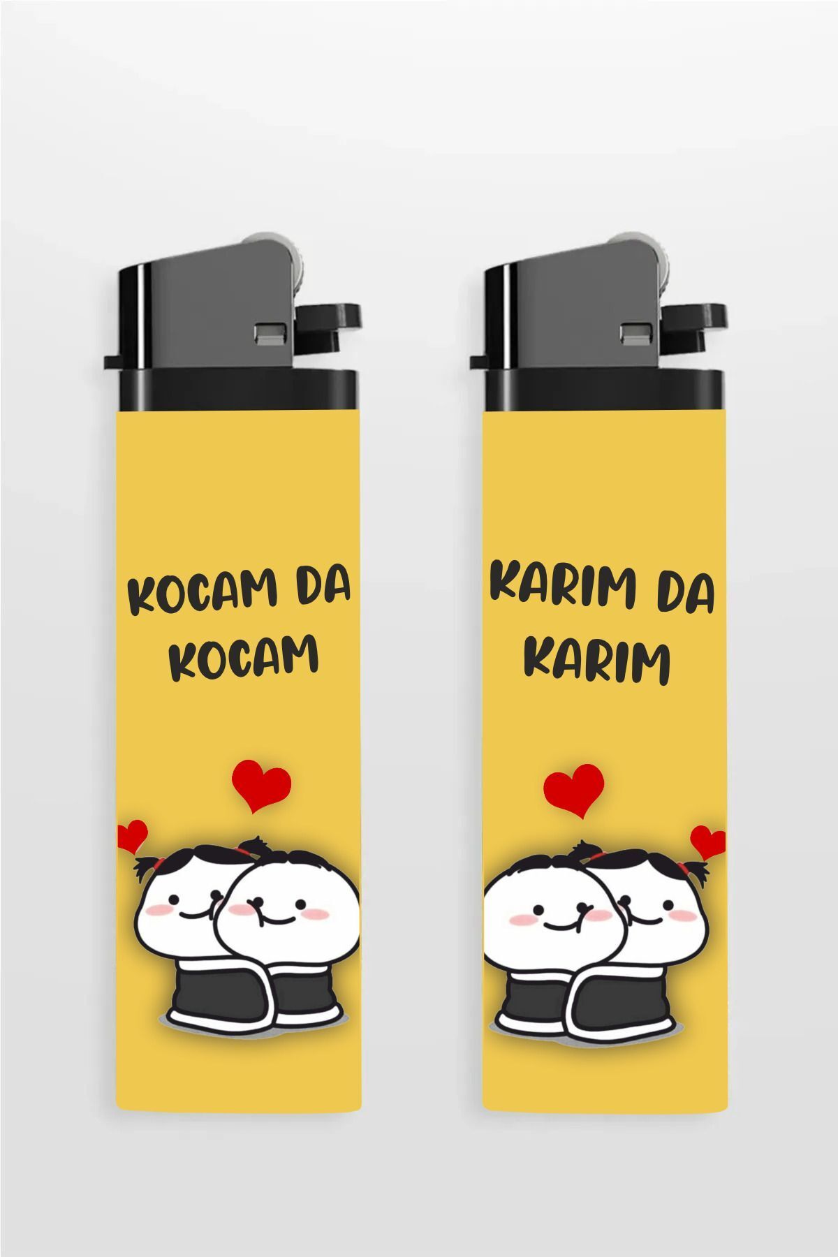 SARANG 2'li Koçam ve Karim Baskılı Klasik Çakmak