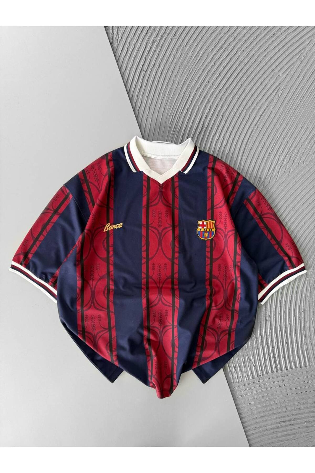 SENTİNEL WEAR BARÇA RETRO DİJİTAL OVERSİZE PREMIUM T-SHIRT 25-26