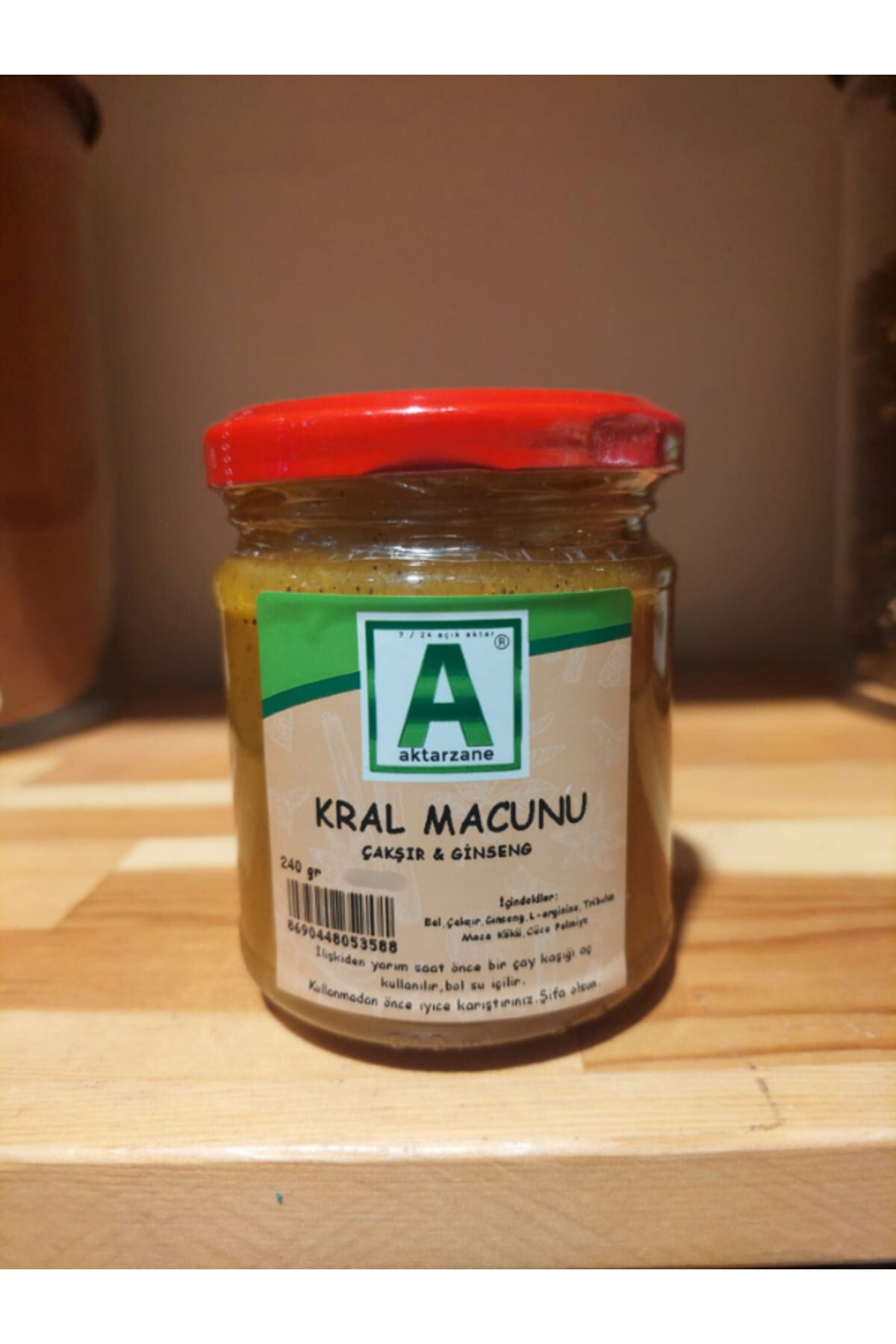 Aktarzane Kral Macun Çakşır&Ginseng 240 gr. 100 Saat Etkili