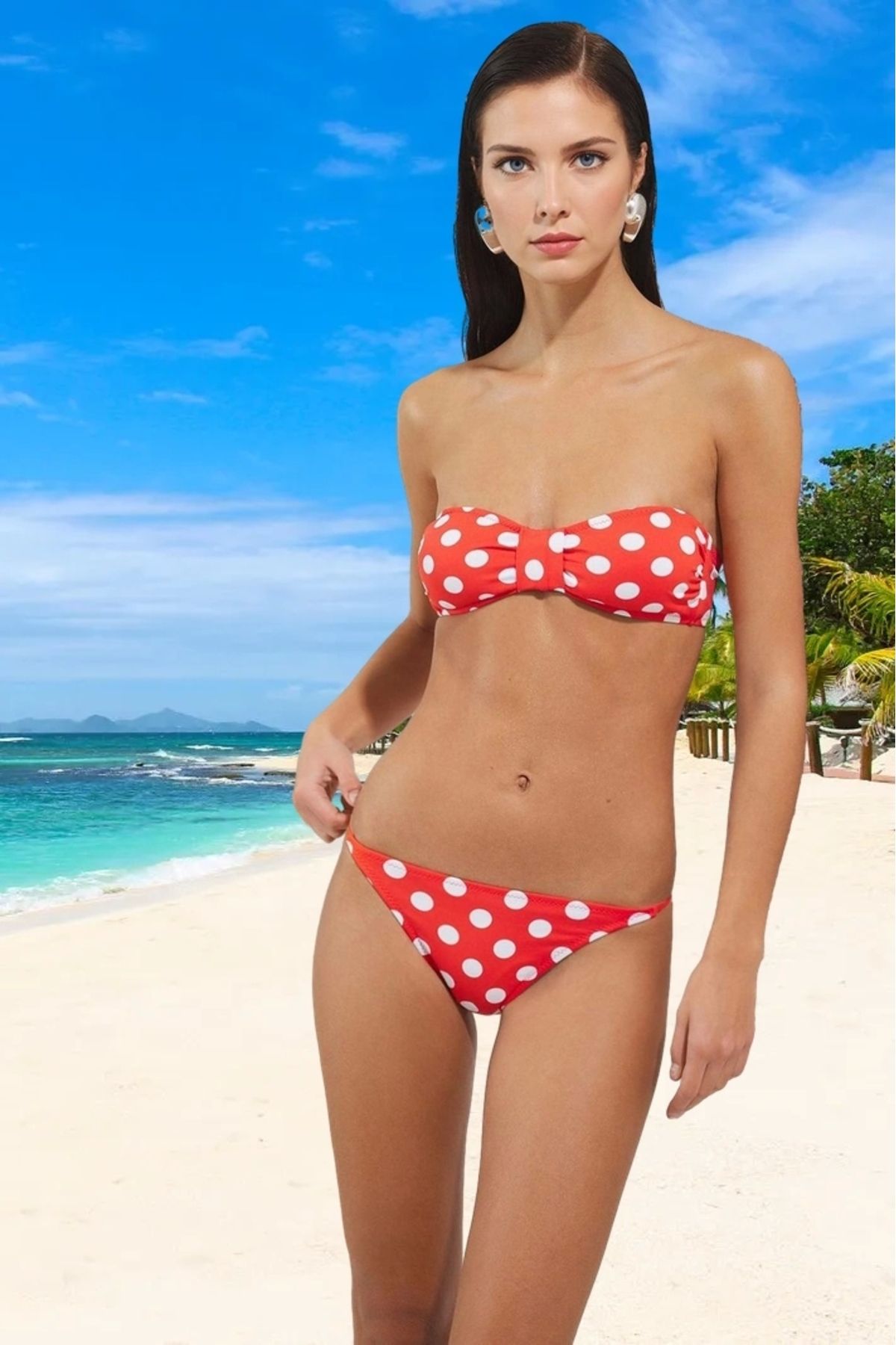 PayBuy Bikini Takımı Plaj Ve Havuz İçin Su Sporları Yüksek Konfor Özel Tasarım UV Korumalı