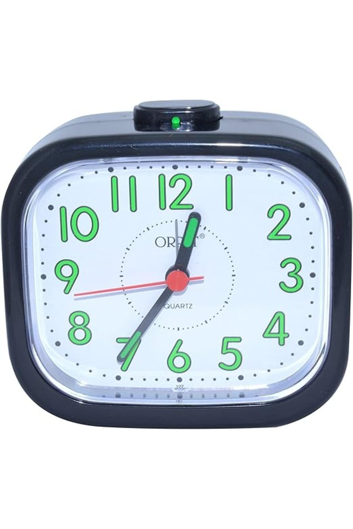 ajanta-Orpat Compact Beep Alarm Clock – Black – Loud Alarm – Analog Dial – Ideal for Home & Travel 1