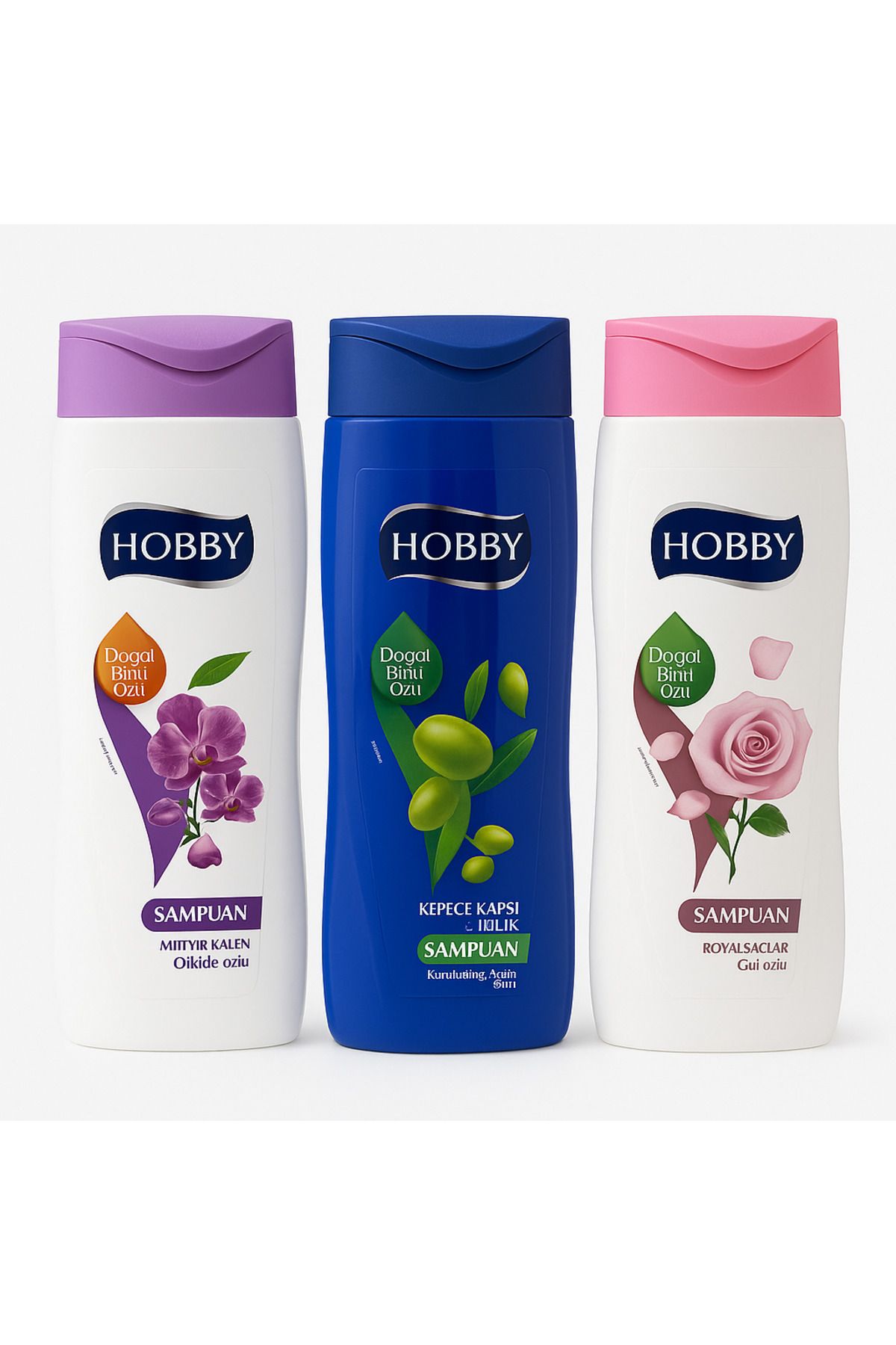 Hobby Şampuan Karma Çeşit 500 ml * 3