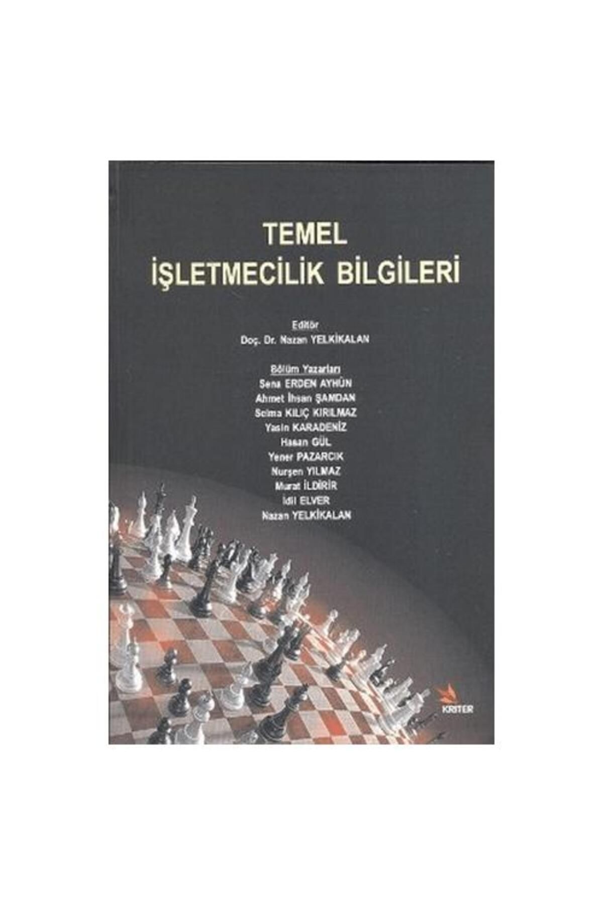 Kriter Yayınları Temel İşletmecilik Bilgileri