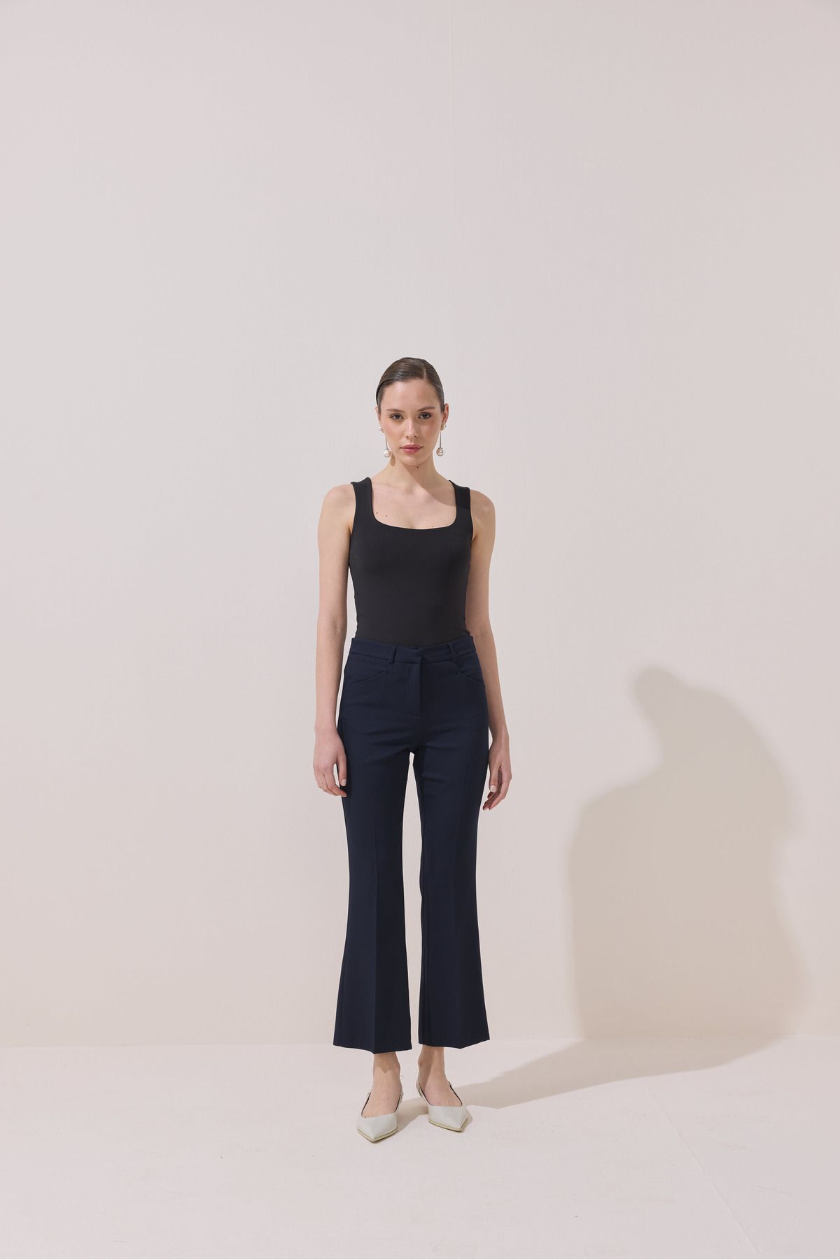 NUR KALAY COLLECTION FLARE PANTOLON