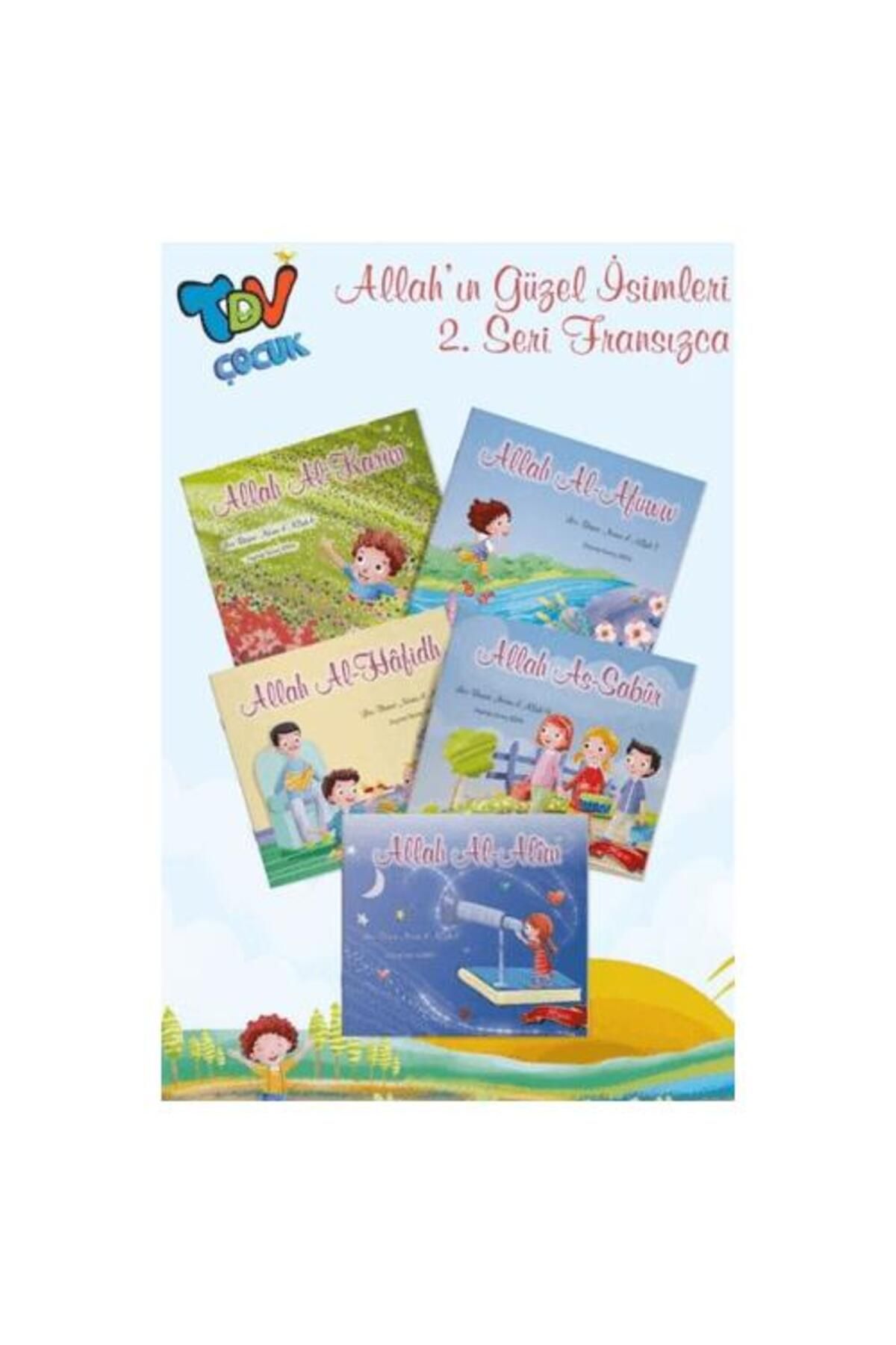 Türkiye Diyanet Vakfı Yayınları Les Beaux Noms d'Allah (Allah’ın Güzel İsimleri 2. Set 5 Kitap)