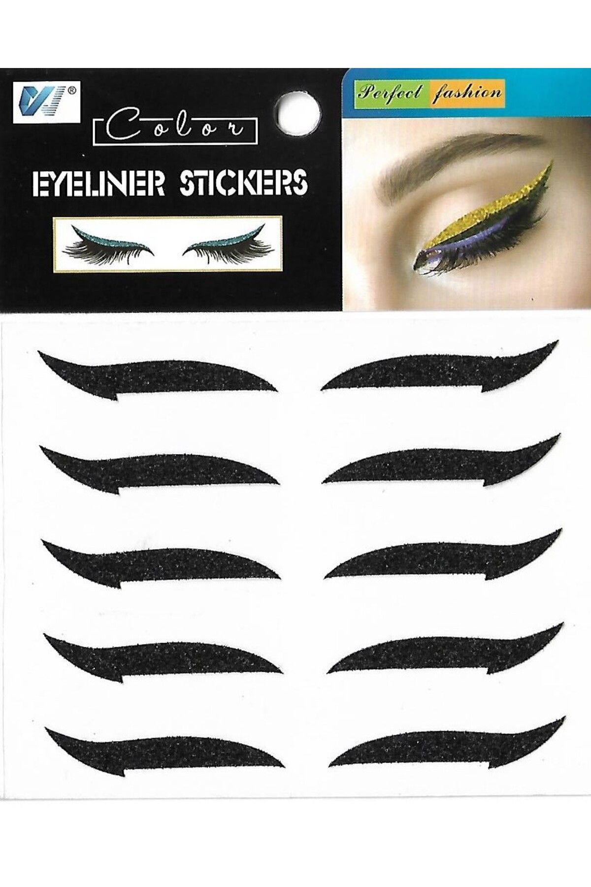 BBeauty Siyah Renk Stricker Eyeliner Kendinden Yapışkanlı Eyeliner Stricker