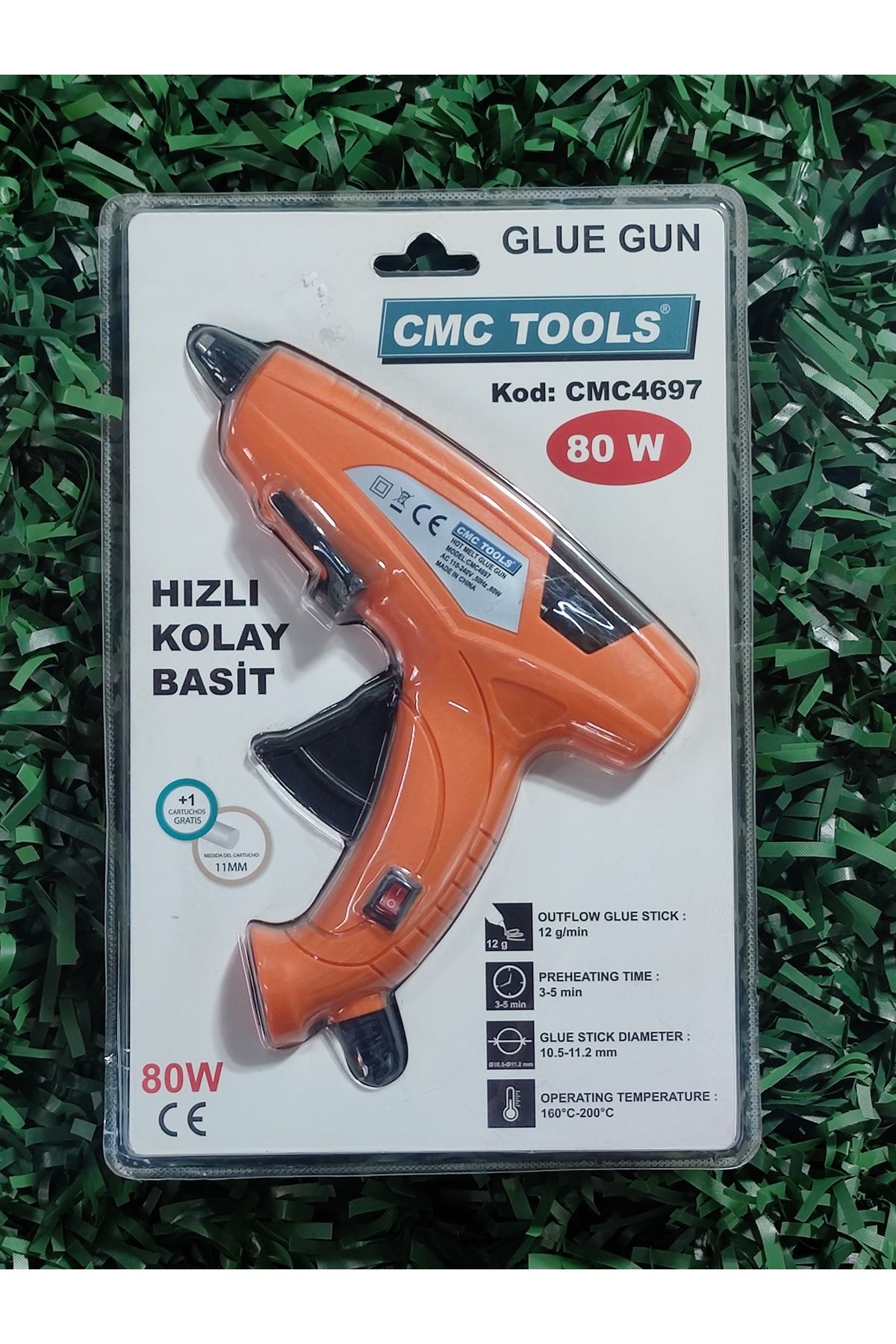 CMC Tools SICAK SİLİKON TABANCASI 80 W