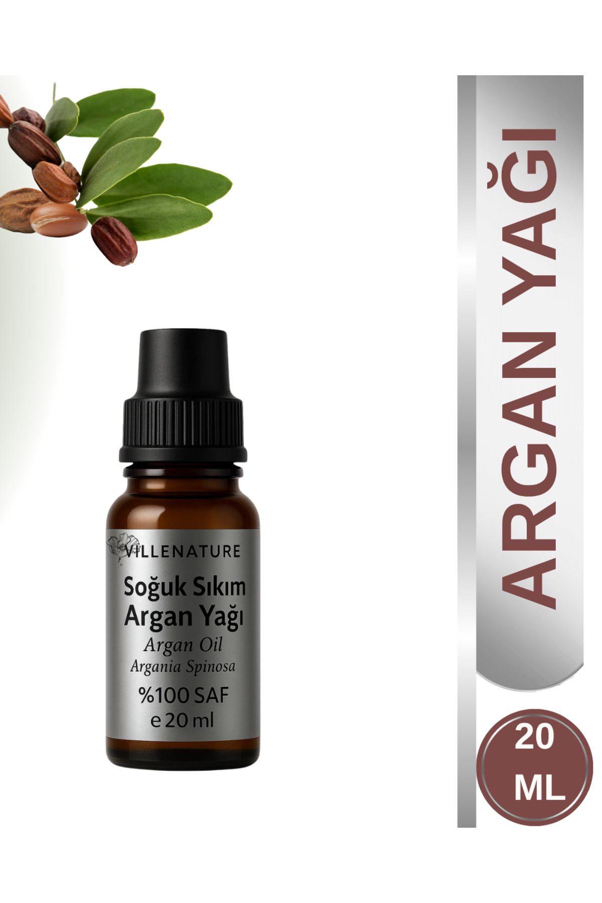 VILLENATURE Soğuk Sıkım ARGAN YAĞI 20 ML