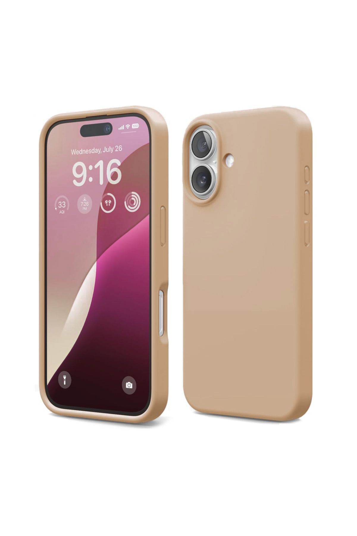 FitCase iPhone 16 Kılıf Nano Lansman Silikon Kapak