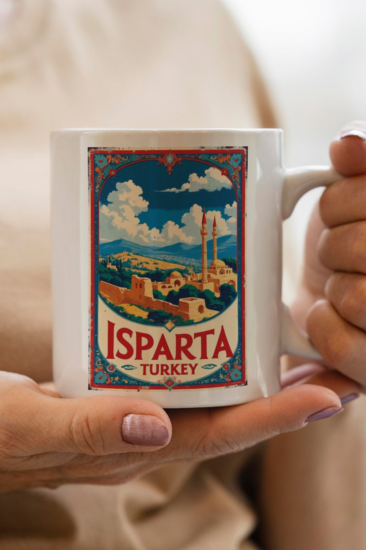 South Steel Isparta Baskılı Kupa Bardak