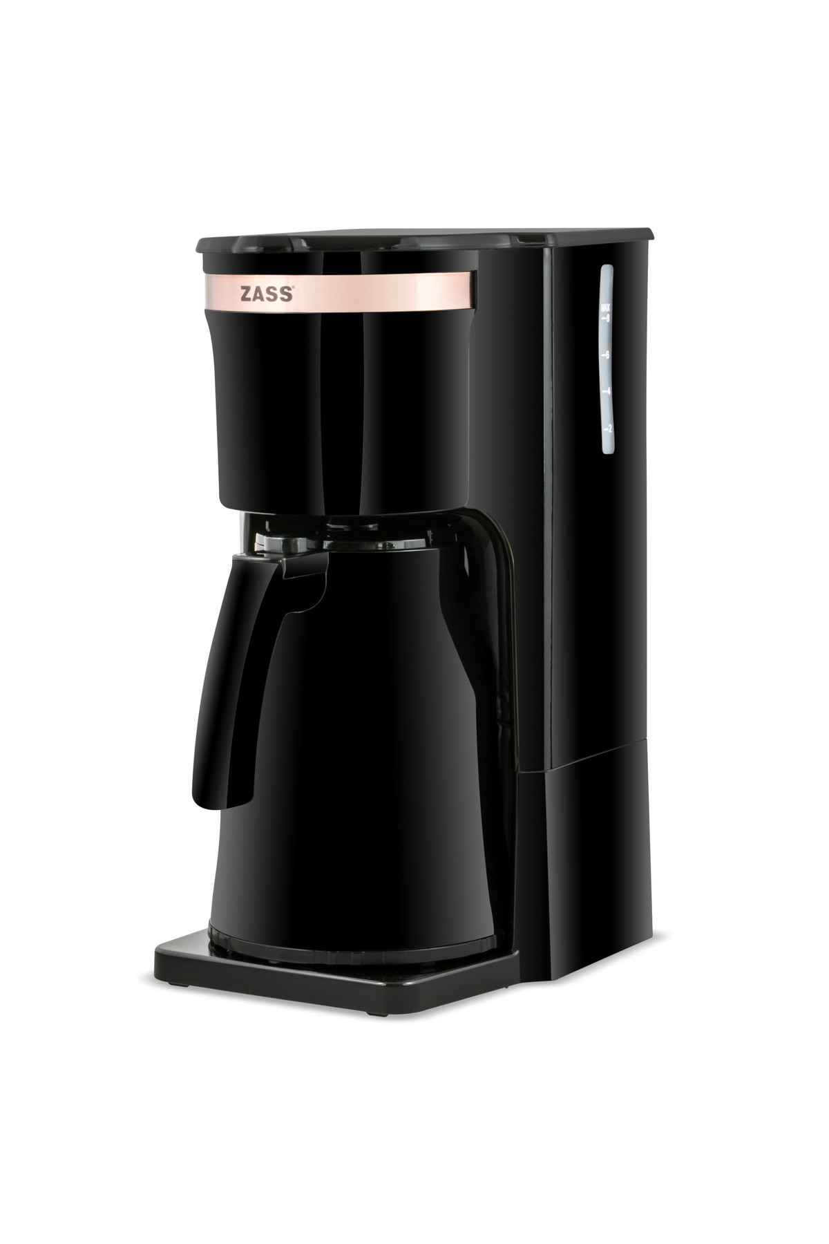 Zass Cafetieră Termos Zcm 21 Rose Gold, Putere 800 W, 1 L, Capacitate 8 Cești, Funcție Anti-picurare - One Size