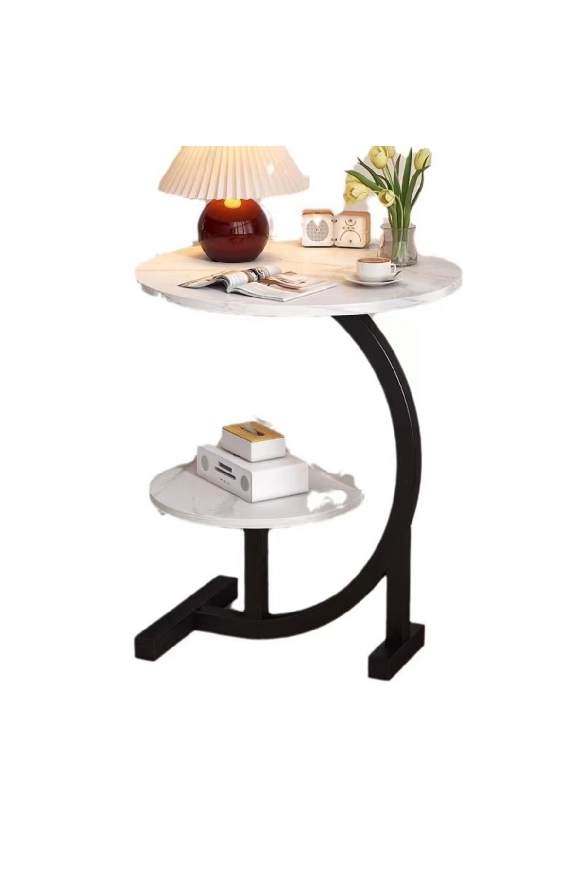 Un-“Elegant and versatile marble side table” 4