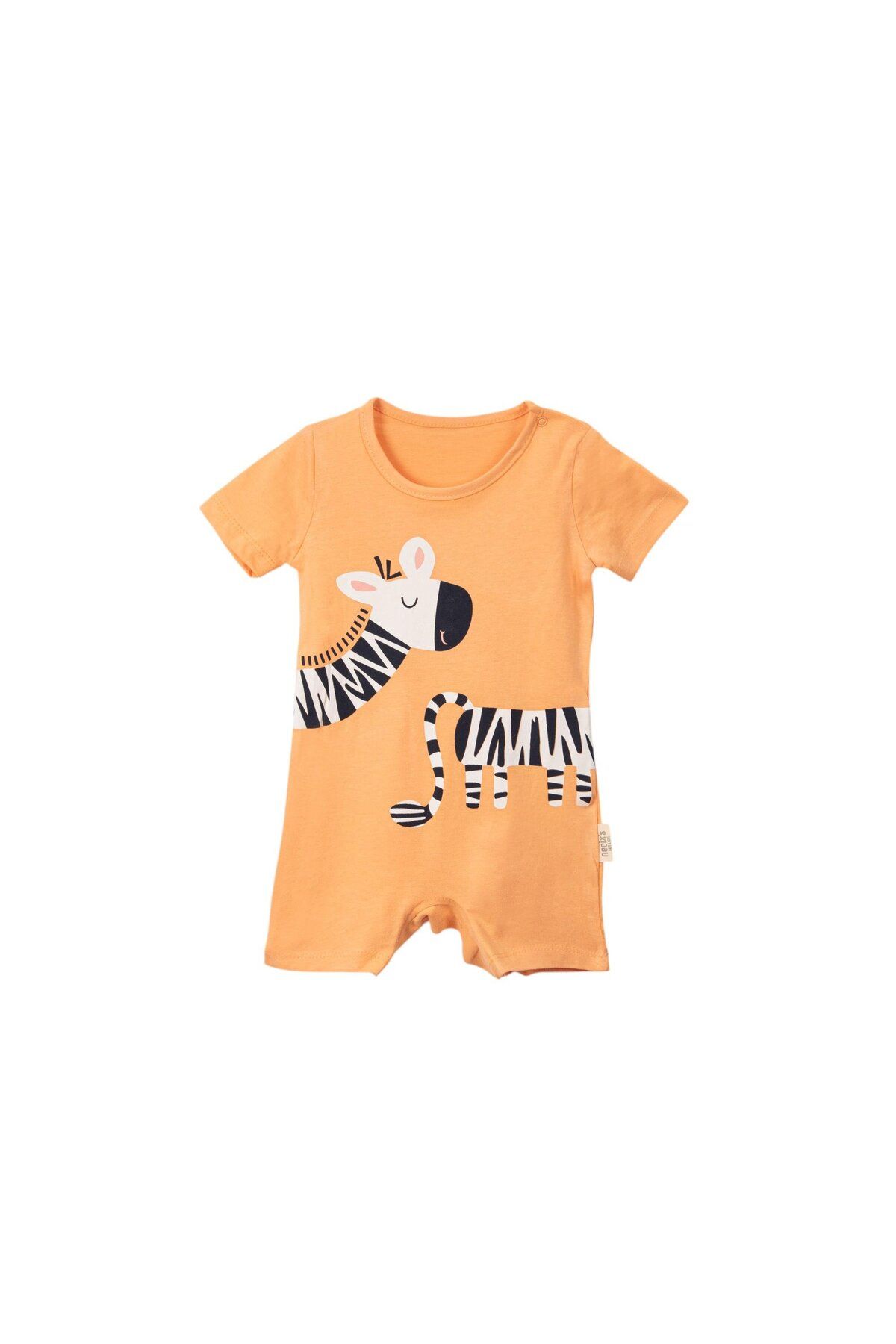 Necix's Zebra Figürlü Erkek Bebek Tulum