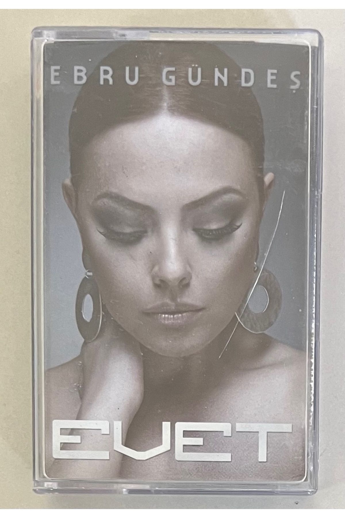 Plakevi İzmir Ebru Gündeş Evet Kaset (Orjnal Dönem Baskı Kaset)