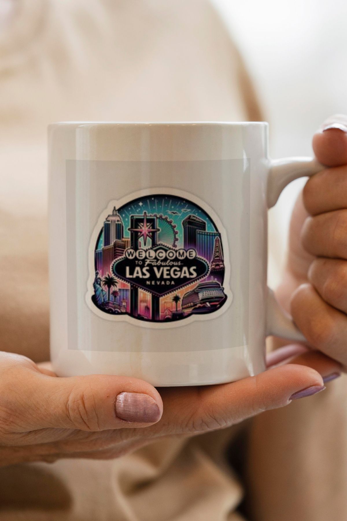 South Steel Las Vegas Baskılı Kupa Bardak