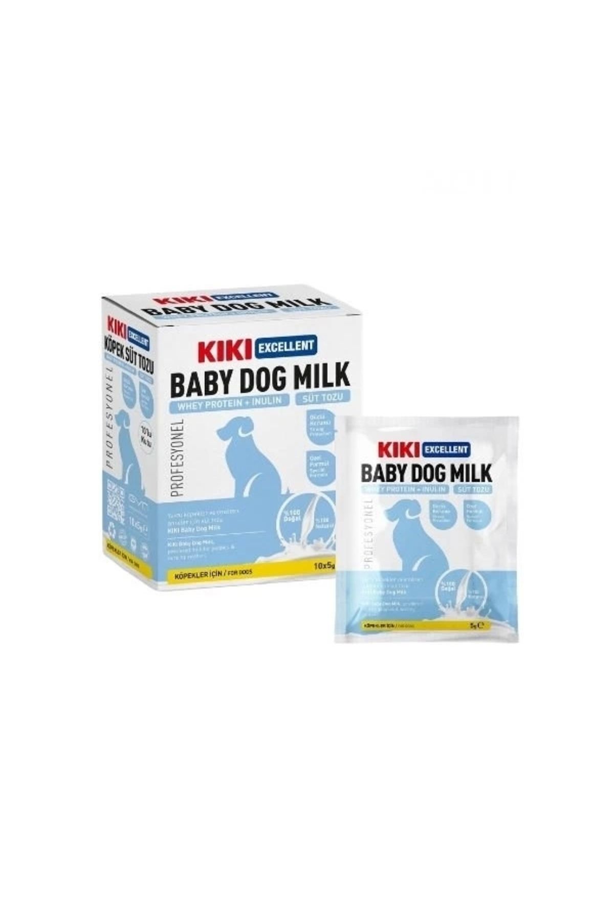 ShopNova Kiki Excellent Yavru Köpekler için Süt Tozu 5 Gr 10 Adet