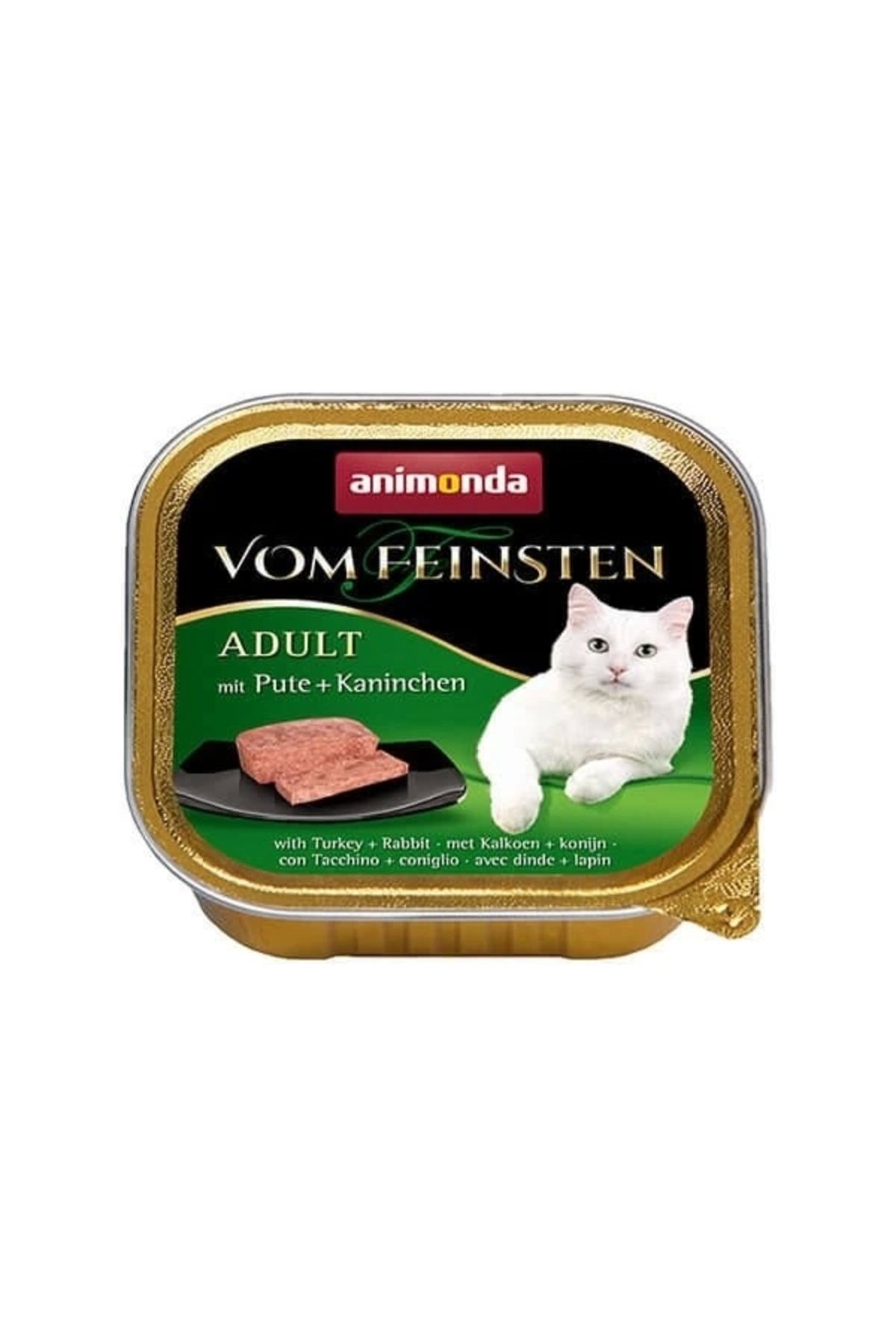 ShopNova Animonda Hindi ve Tavşanlı Yetişkin Konserve Kedi Maması 100 Gr