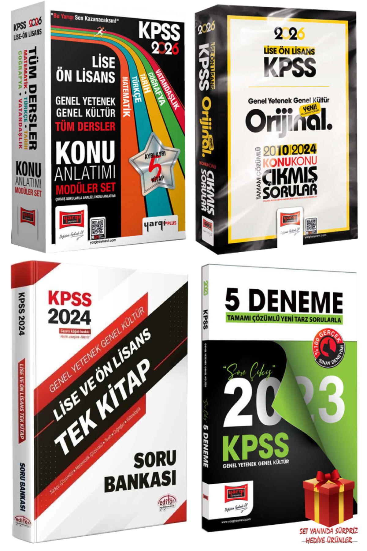 Pegem Akademi Yayıncılık 2026 Yargı Lise Ön Lisans GYGK Konu Anlatım+Çıkmış Sorular+Lise Ön Lisans Soru Bankası+Deneme