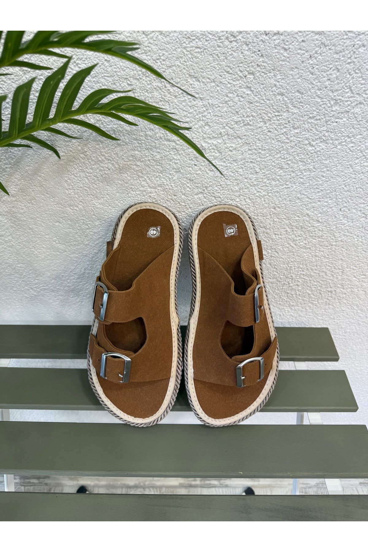 Yubacollection YUBACOLLECTİON HALAT DETAYLI ÇİFT TOKALI TERLİK