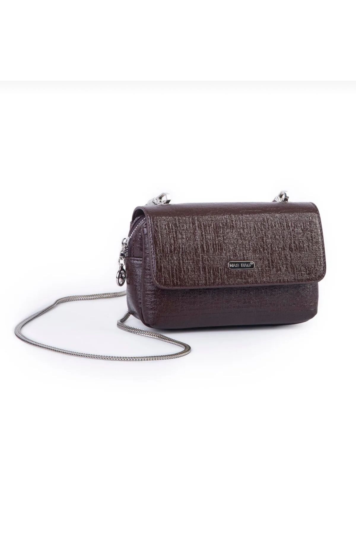 Nas Bag vera çanta Nas Bag Kadın Mini Zincirli Omuz ve Çapraz Çanta