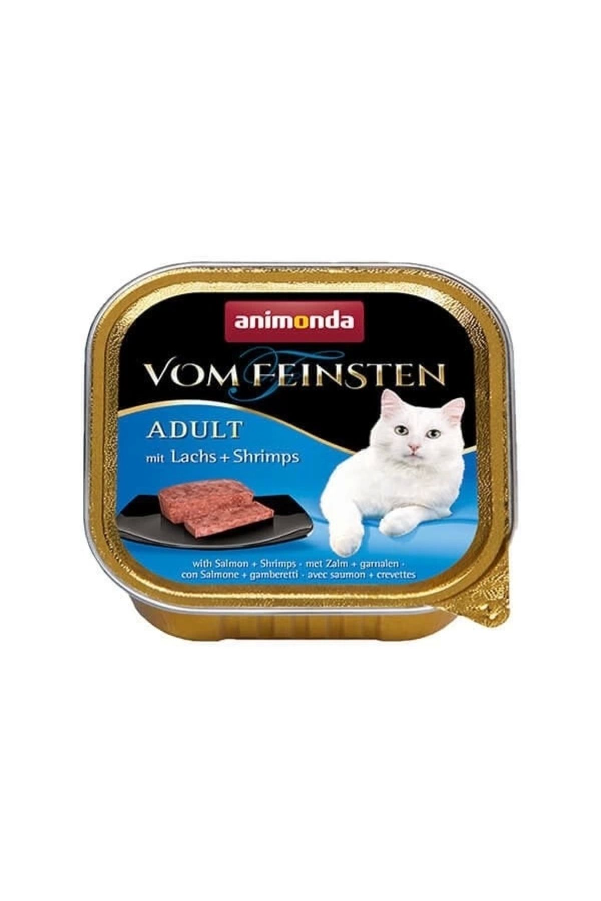 ShopNova Animonda Somon ve Karidesli Yetişkin Konserve Kedi Maması 100 Gr