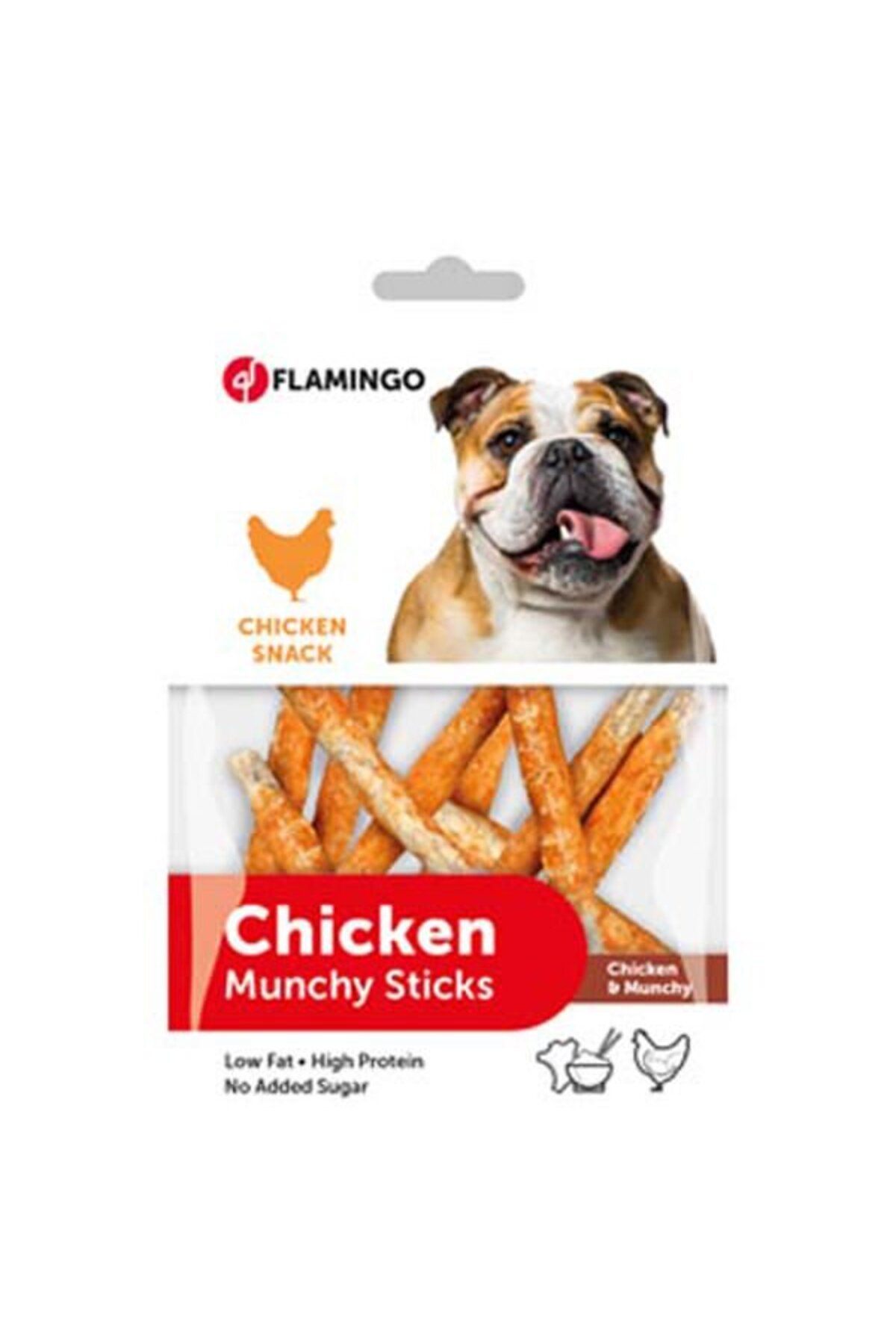 Flamingo Munchy Sticks Tavuk Etli Köpek Ödül Çubuğu 80 Gr
