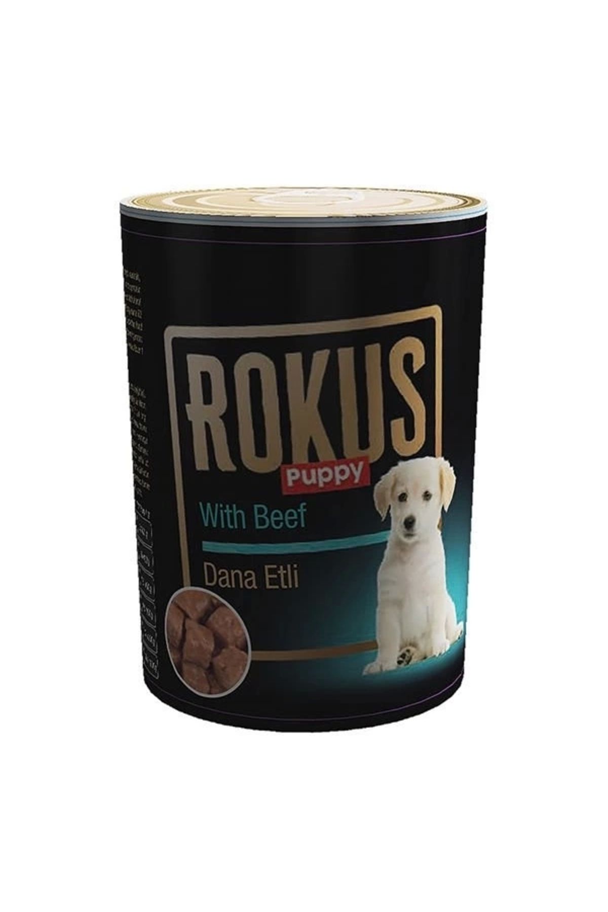 ShopNova Rokus Dana Etli Konserve Yavru Köpek Maması 410 Gr