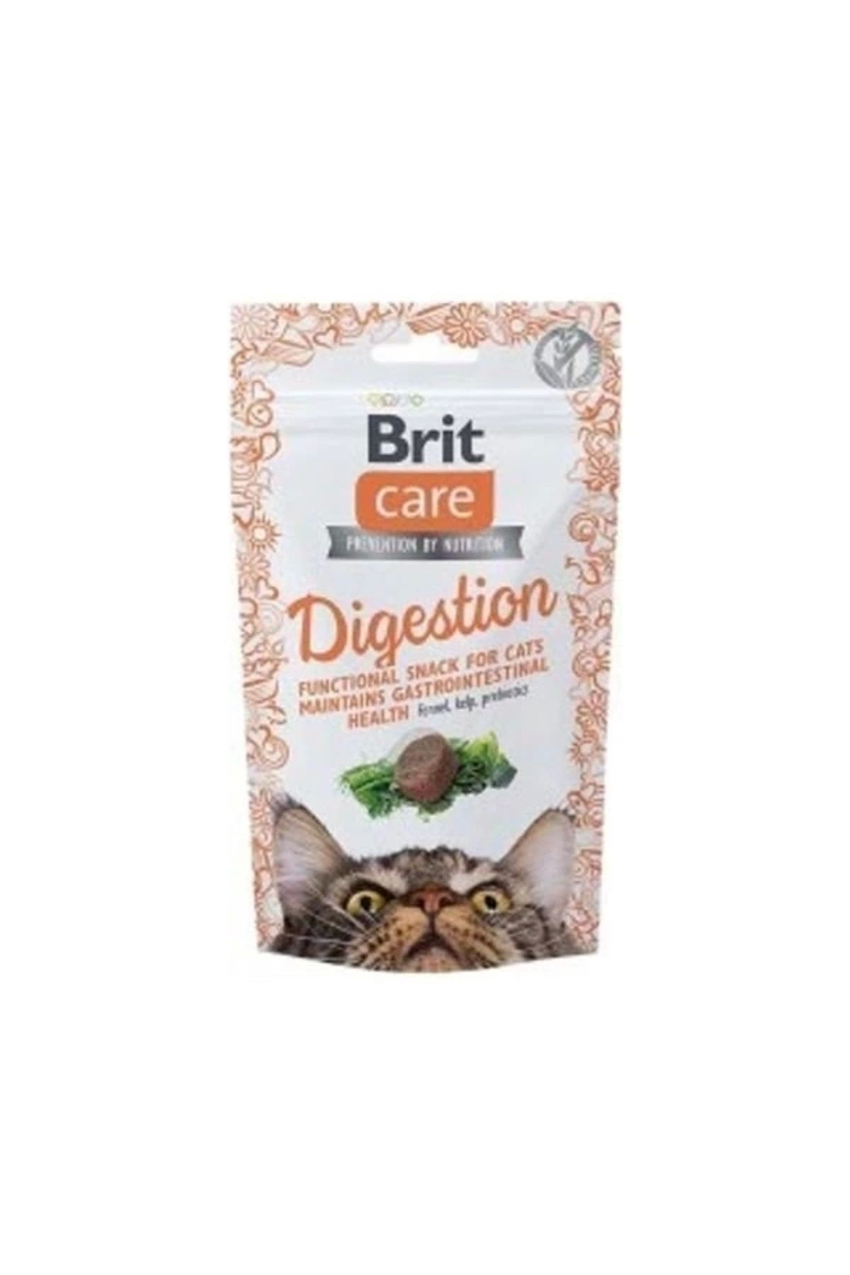 ShopNova Brit Care Snack Digestion Sindirim Sistemi Düzenleyici Kedi Ödül Maması 50 Gr