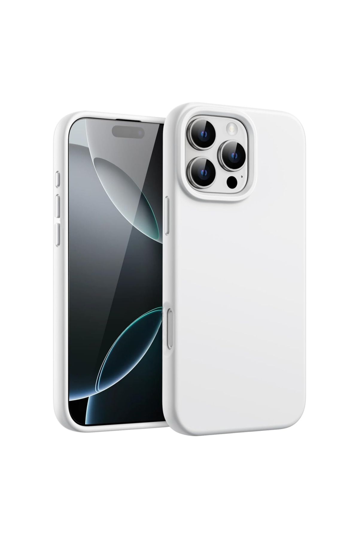 FitCase iPhone 16 Pro Max Kılıf Nano Lansman Silikon Kapak