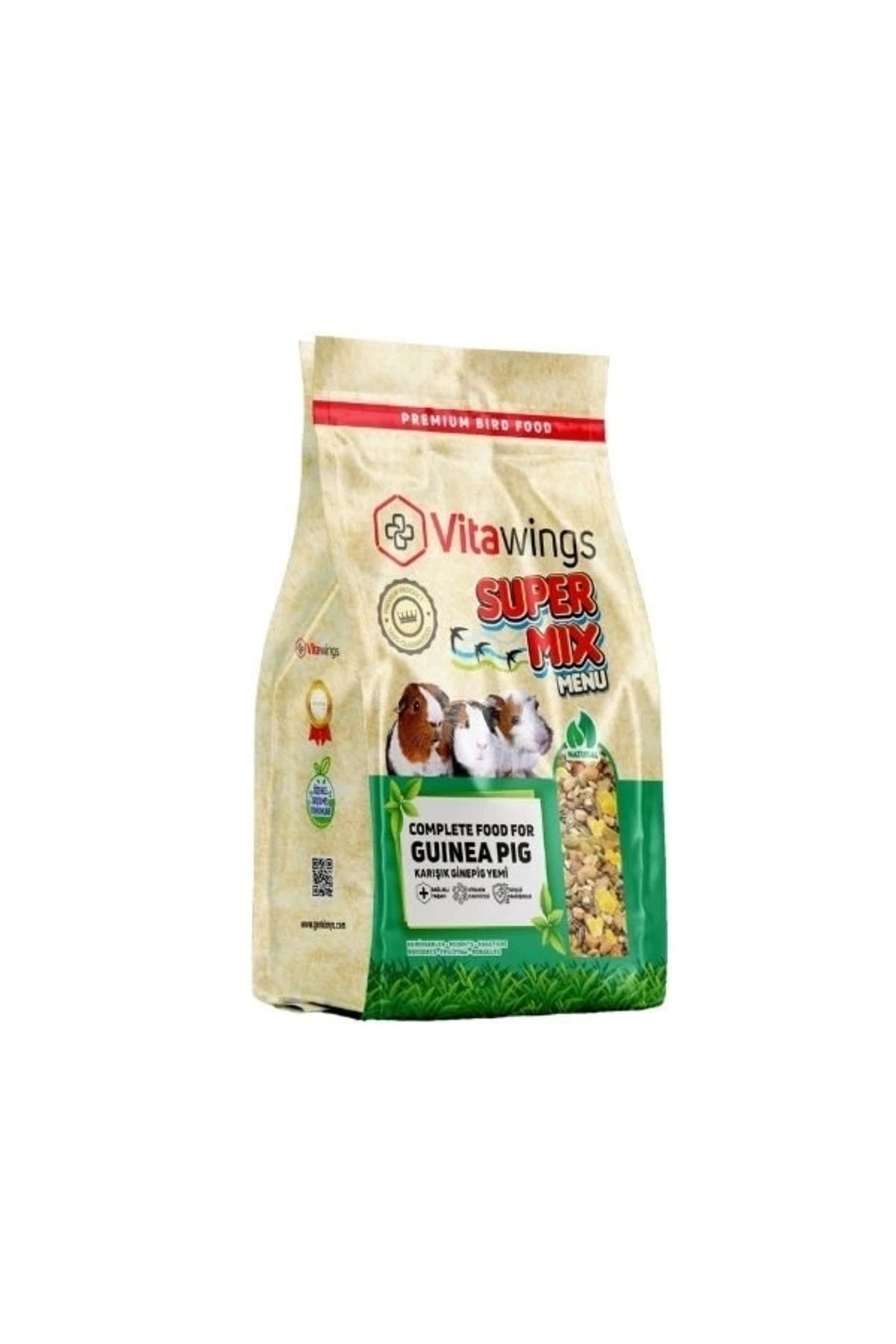 ShopNova Vitawings Süper Mix Ginepig Yemi 800 Gr